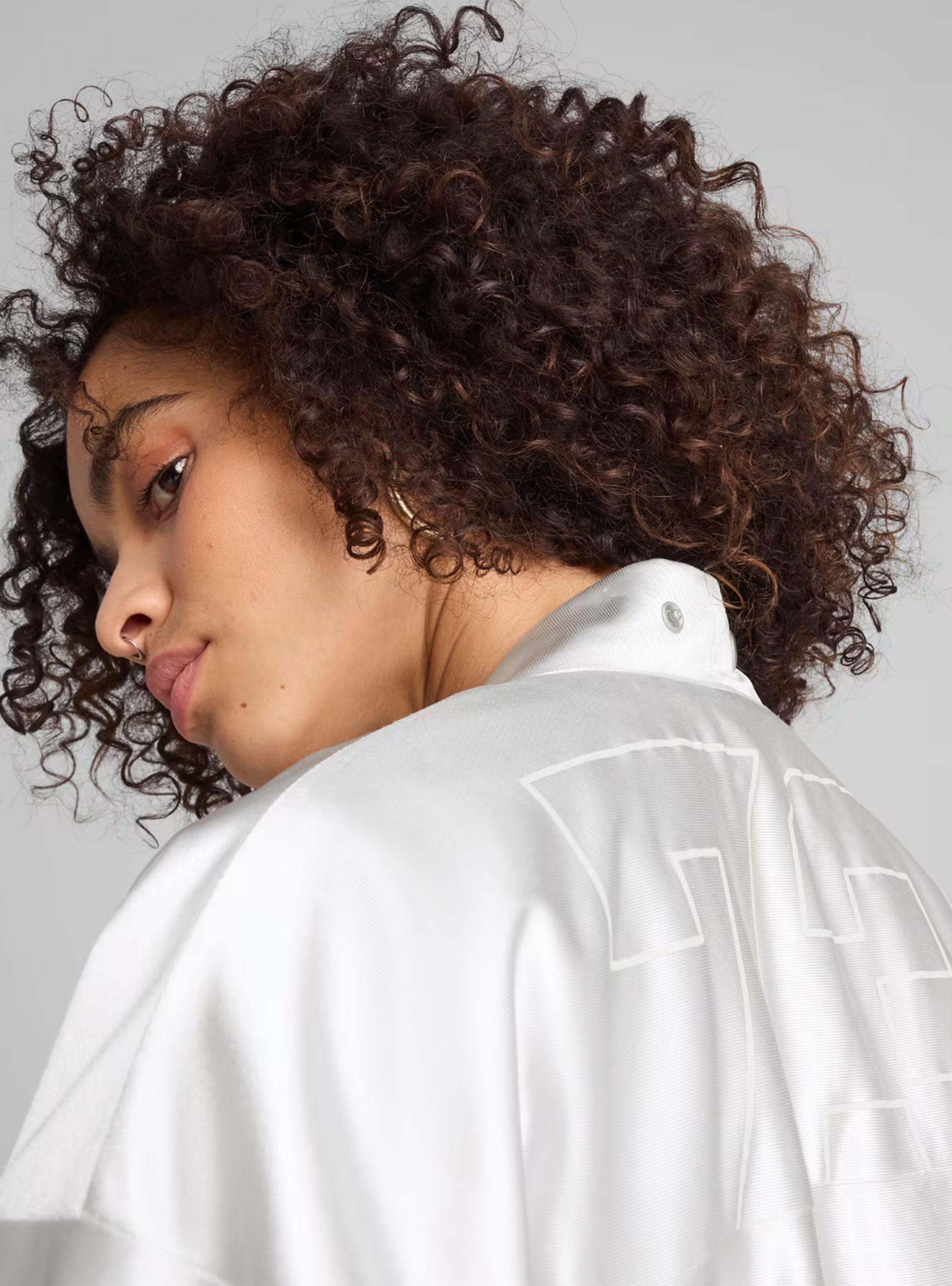 PUMA Jer-She Baseball Jersey - Light Grey