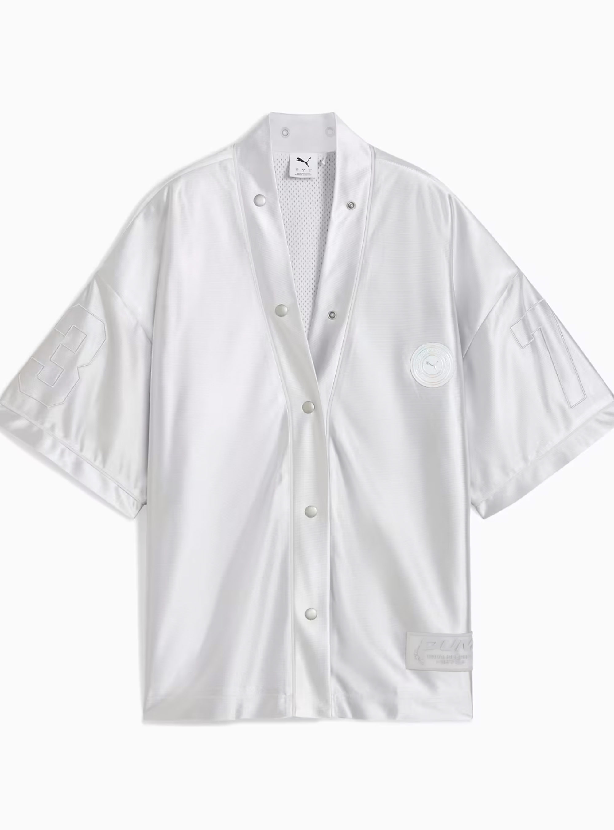 PUMA Jer-She Baseball Jersey - Light Grey