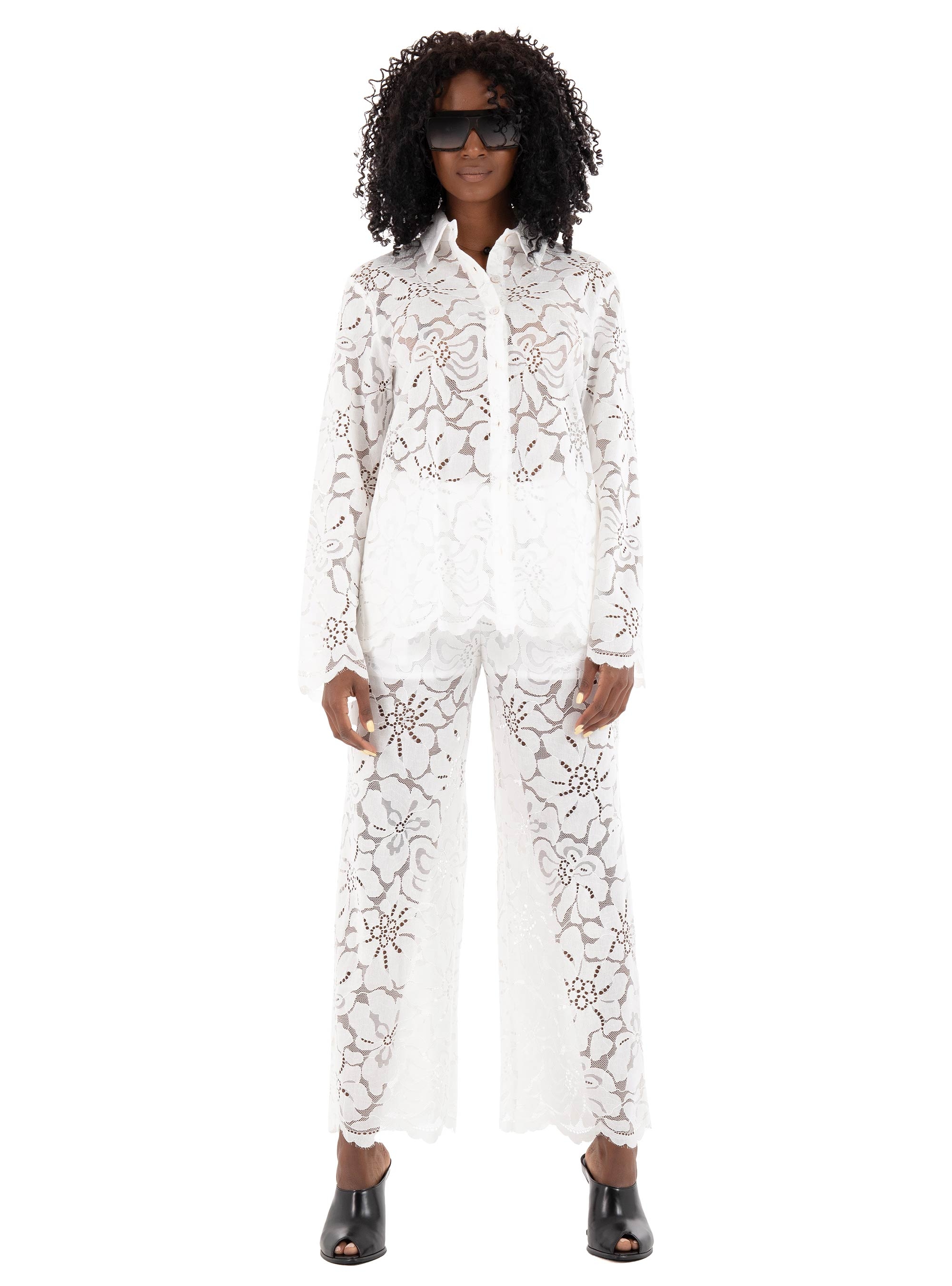 Collectiva Noir Numoi SET Shirt & Pants - White