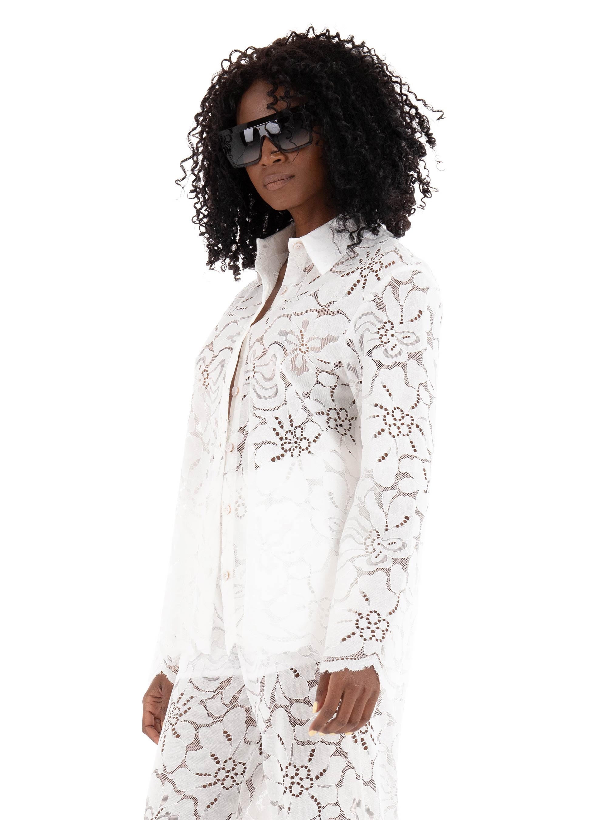 Collectiva Noir Numoi SET Shirt & Pants - White