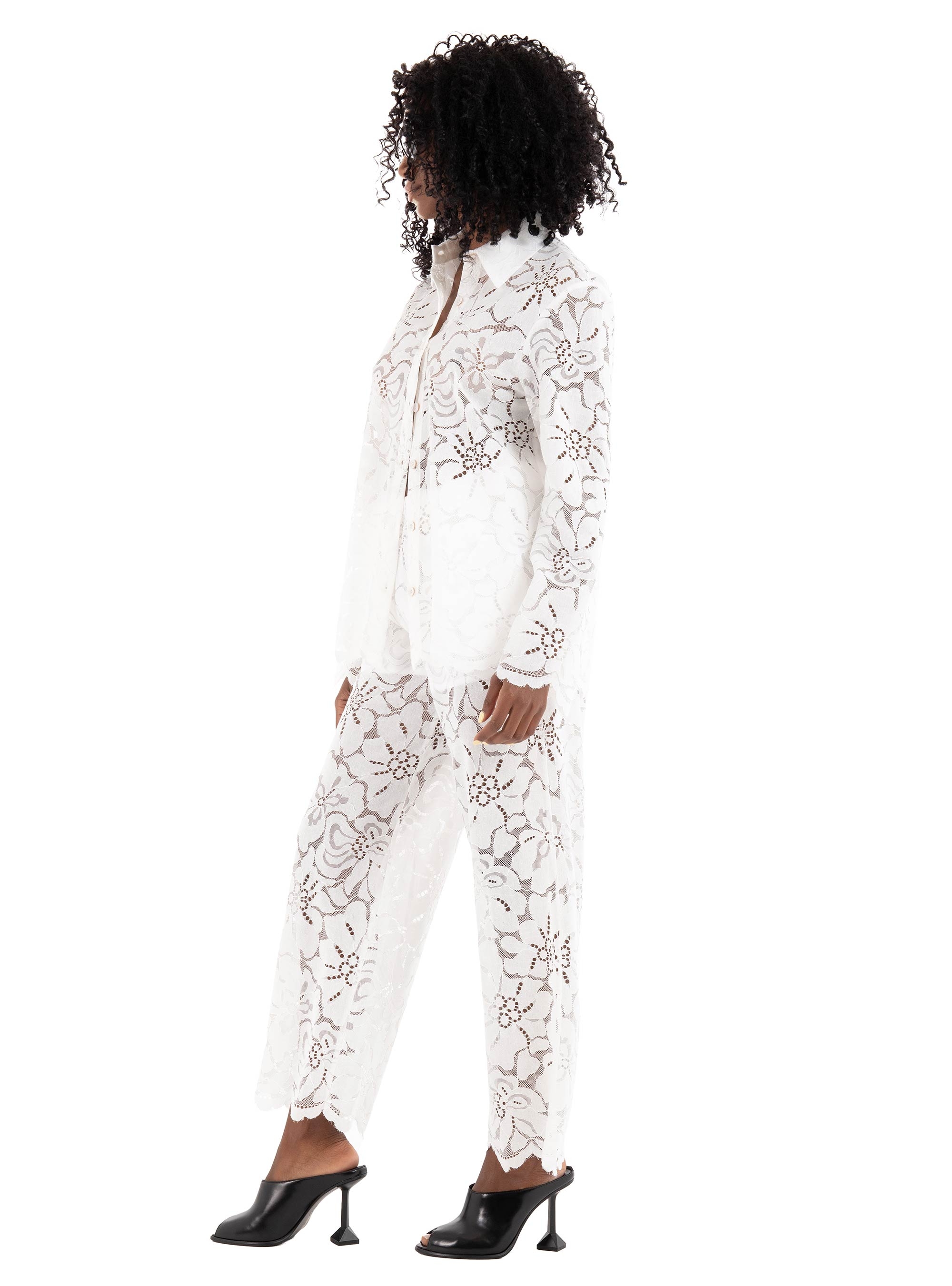 Collectiva Noir Numoi SET Shirt & Pants - White