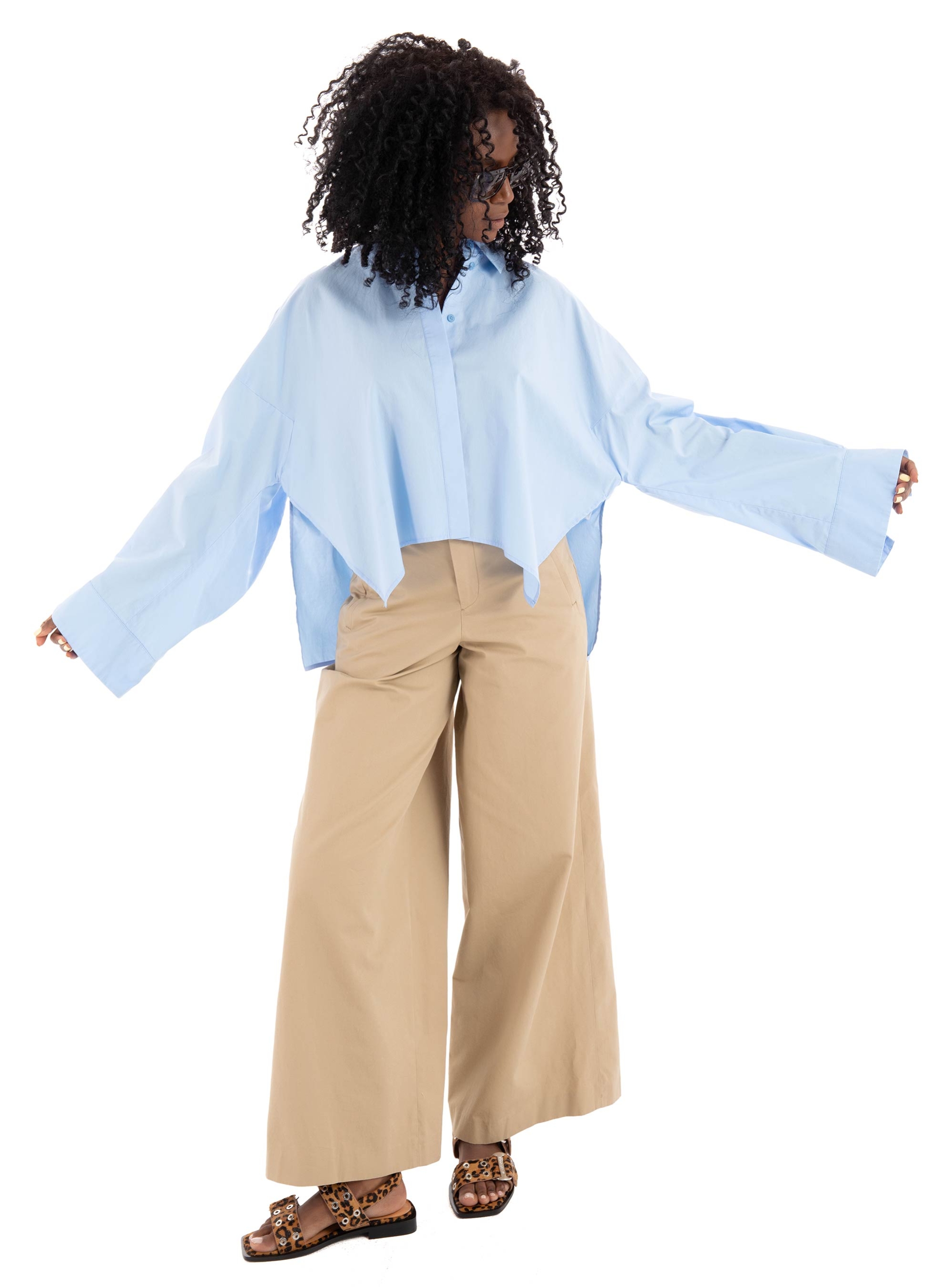 Drykorn Broad Marlena Trousers - Beige