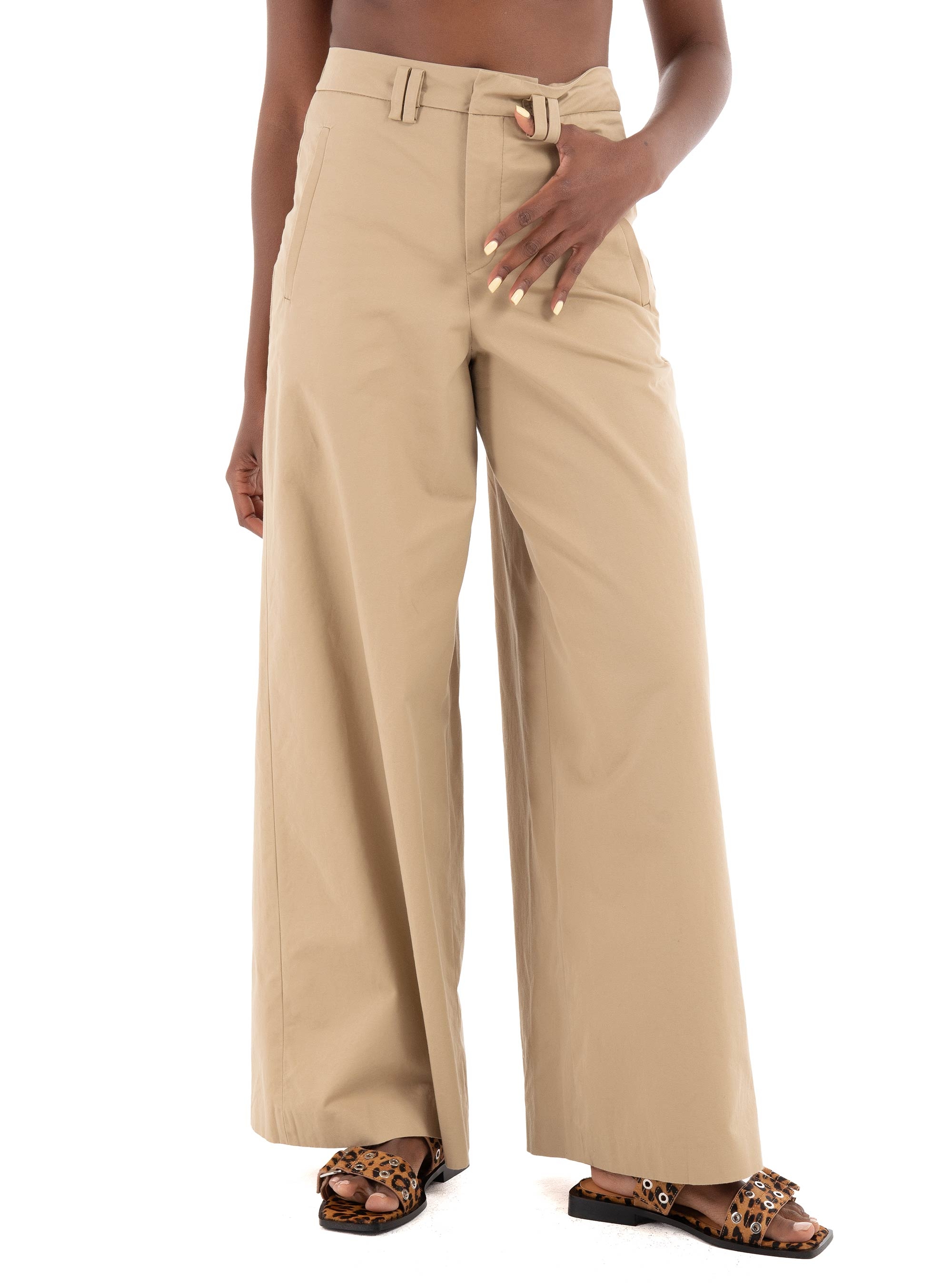 Drykorn Broad Marlena Trousers - Beige