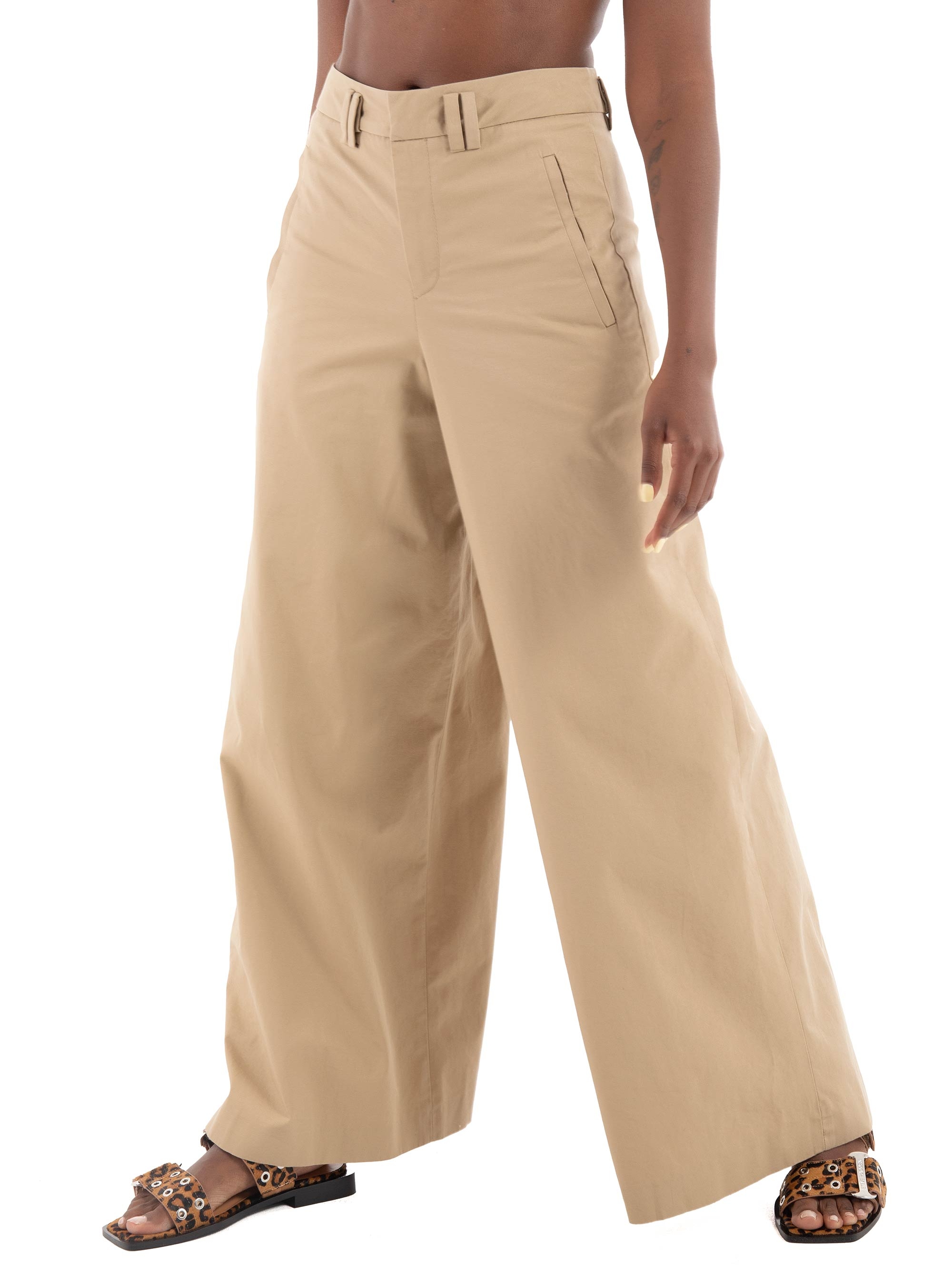 Drykorn Broad Marlena Trousers - Beige