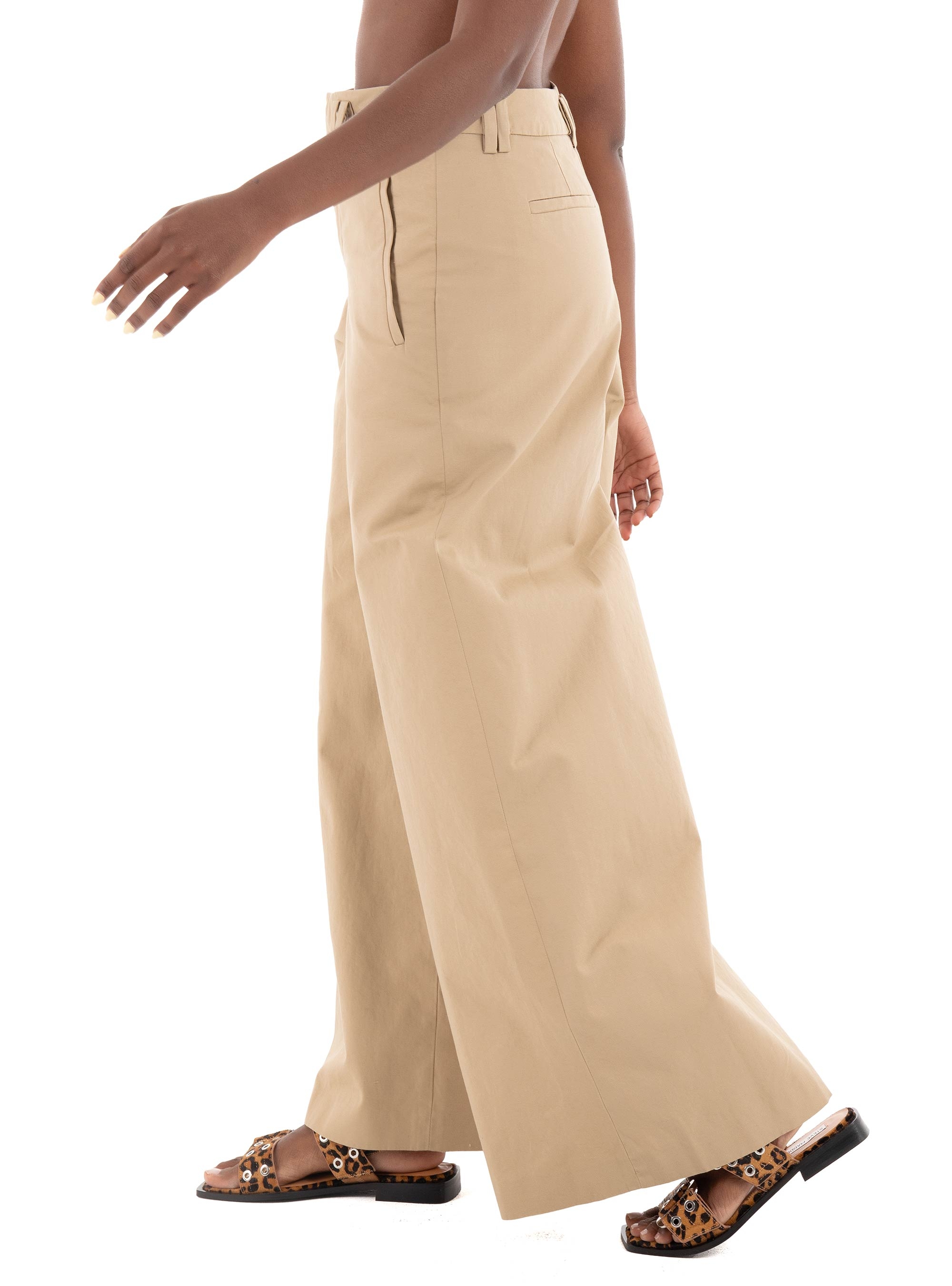 Drykorn Broad Marlena Trousers - Beige