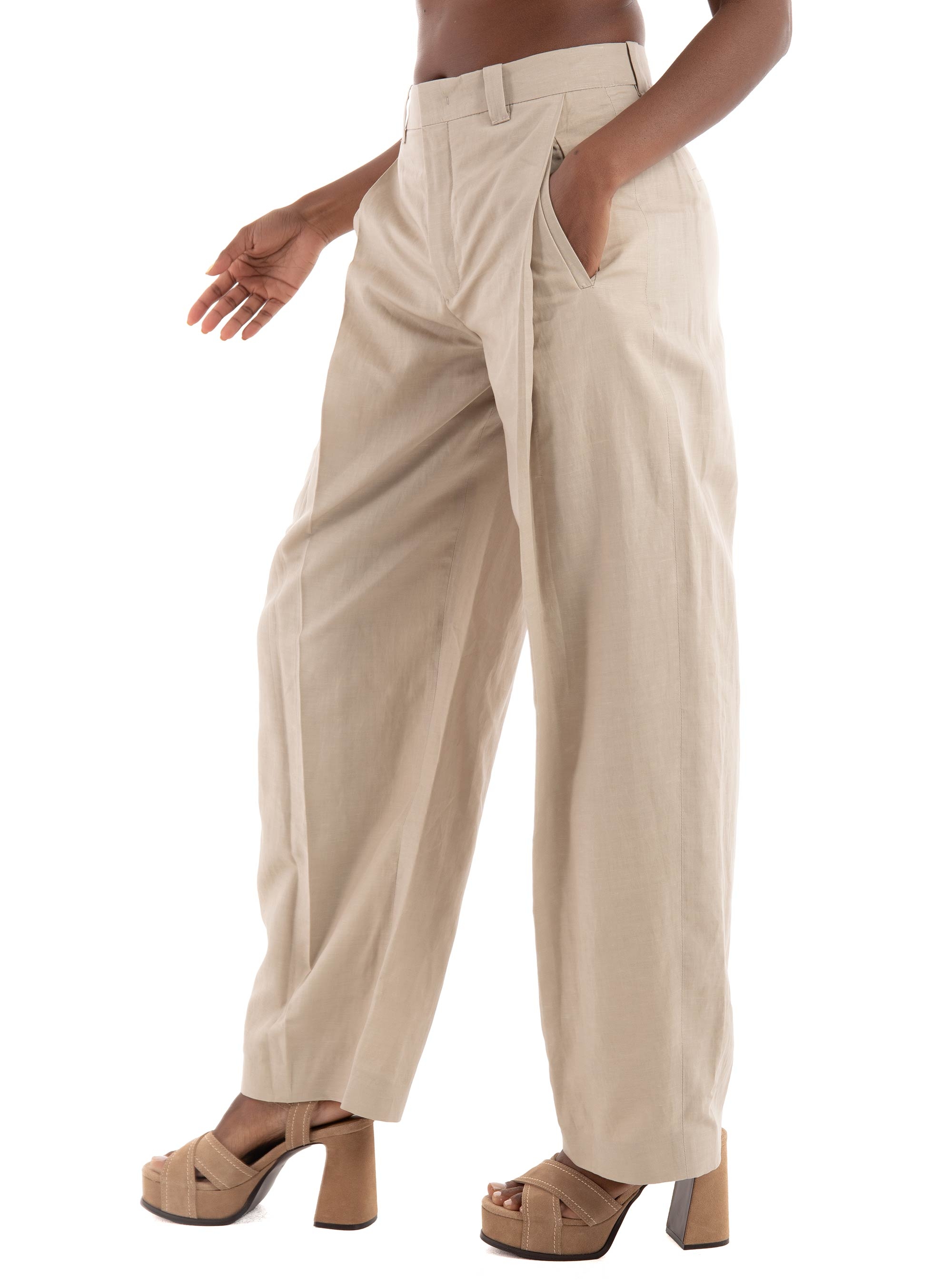 Drykorn Unpack Trousers - Pumice Stone