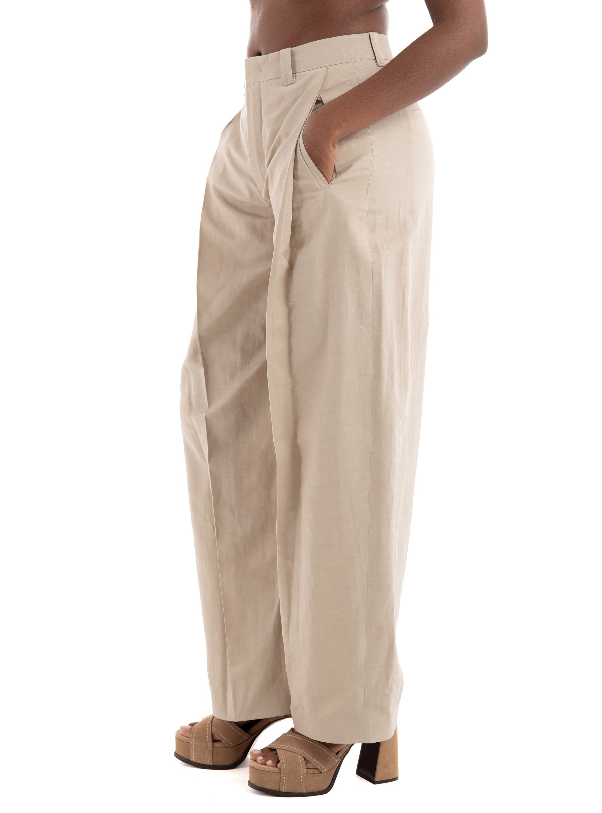 Drykorn Unpack Trousers - Pumice Stone