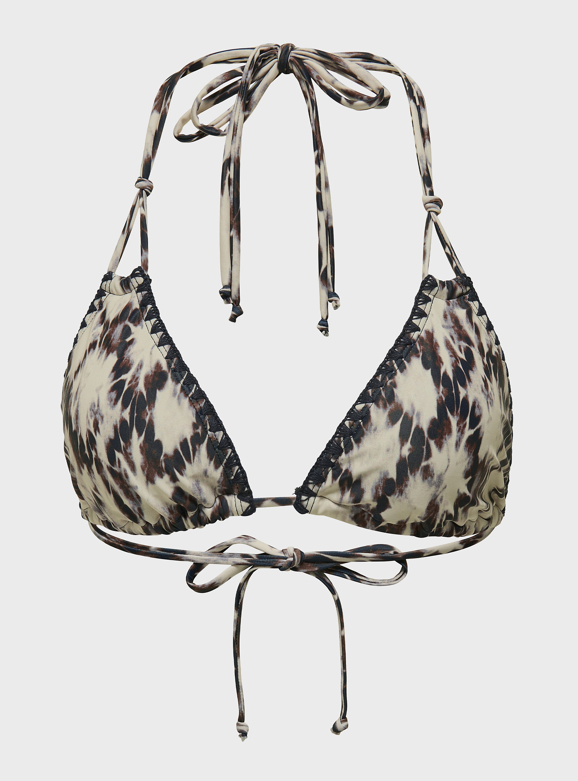 Only Tricia Bohemian Bikini Top - Multi Colors