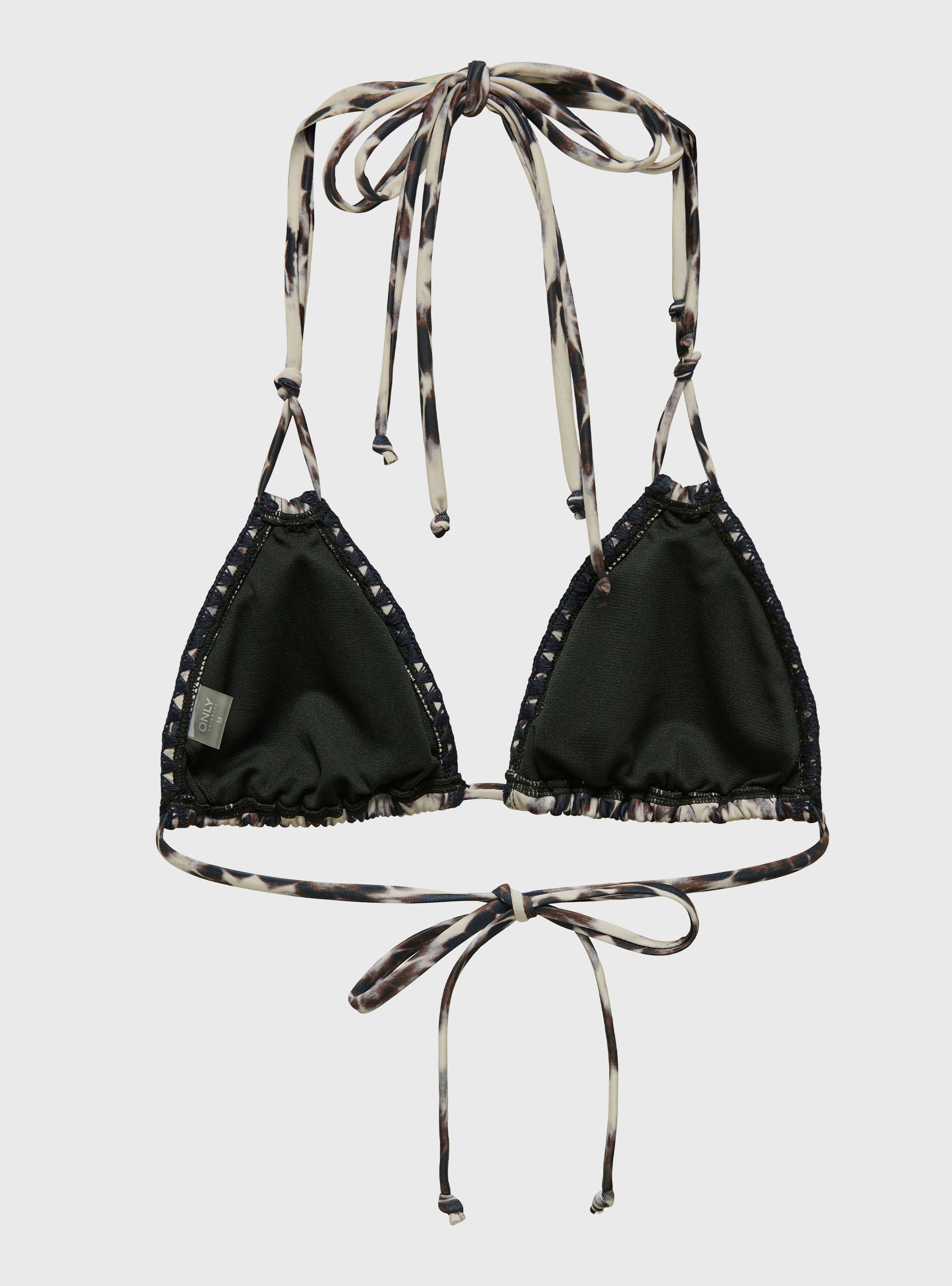 Only Tricia Bohemian Bikini Top - Multi Colors