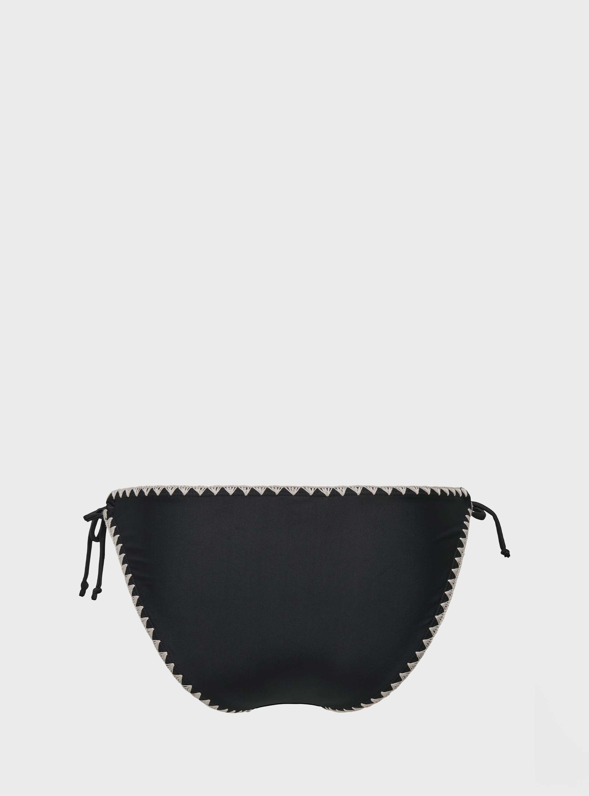 Only Tricia Hang Bohemian Bikini Bottoms - Black