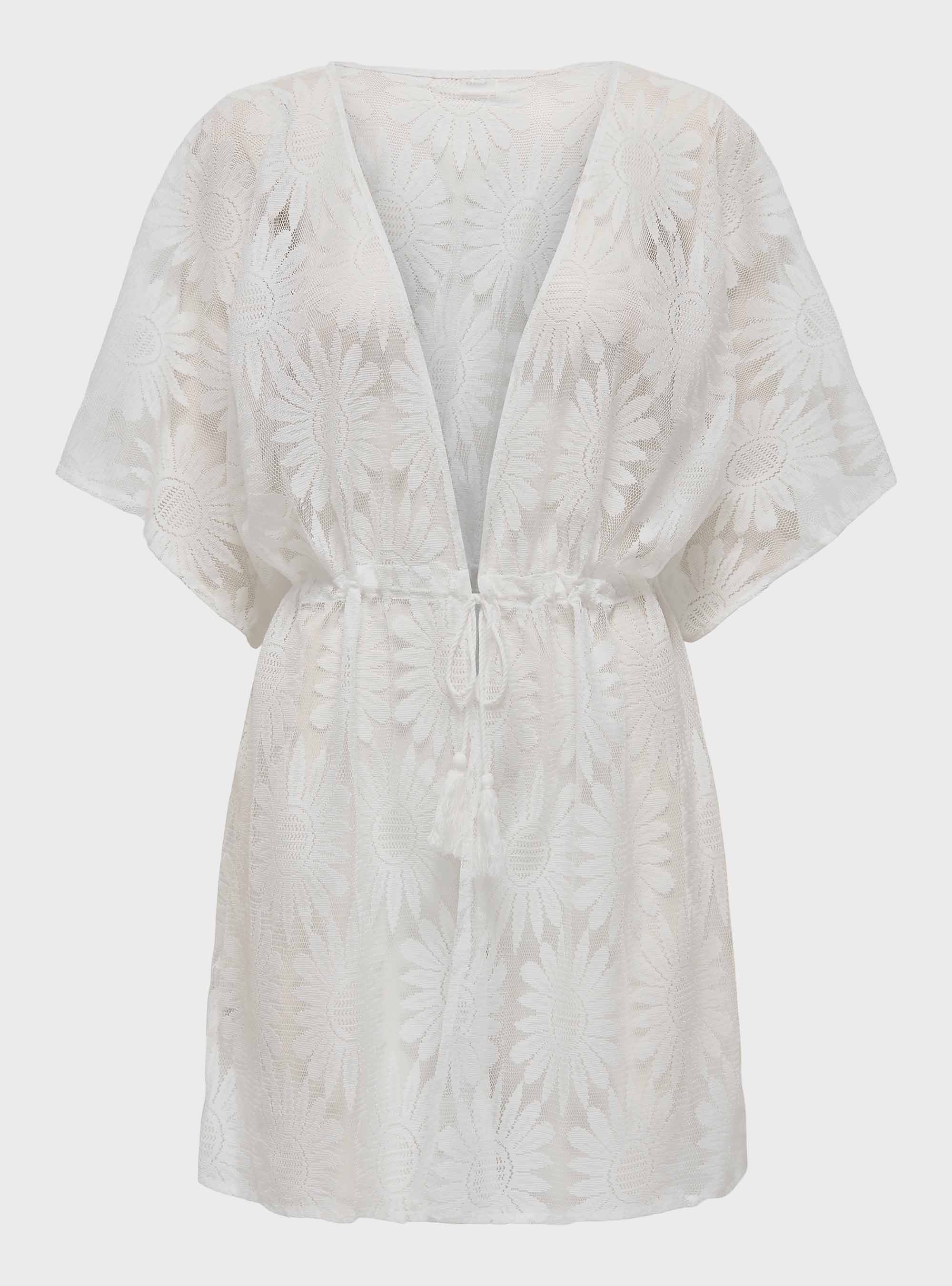 Only Daisy Beach Cover - White
