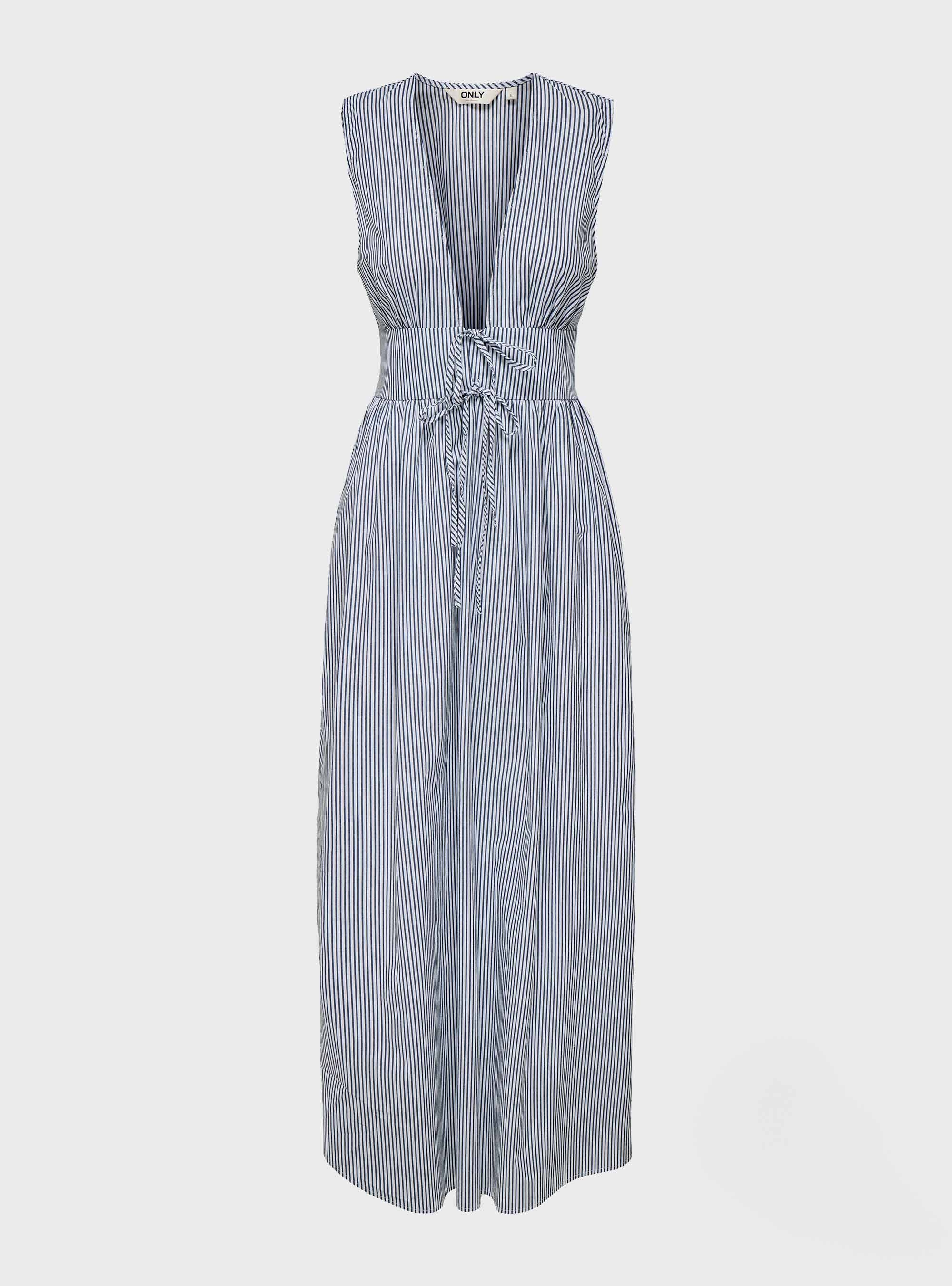 Only Siska V-Neck Maxi Dress - White