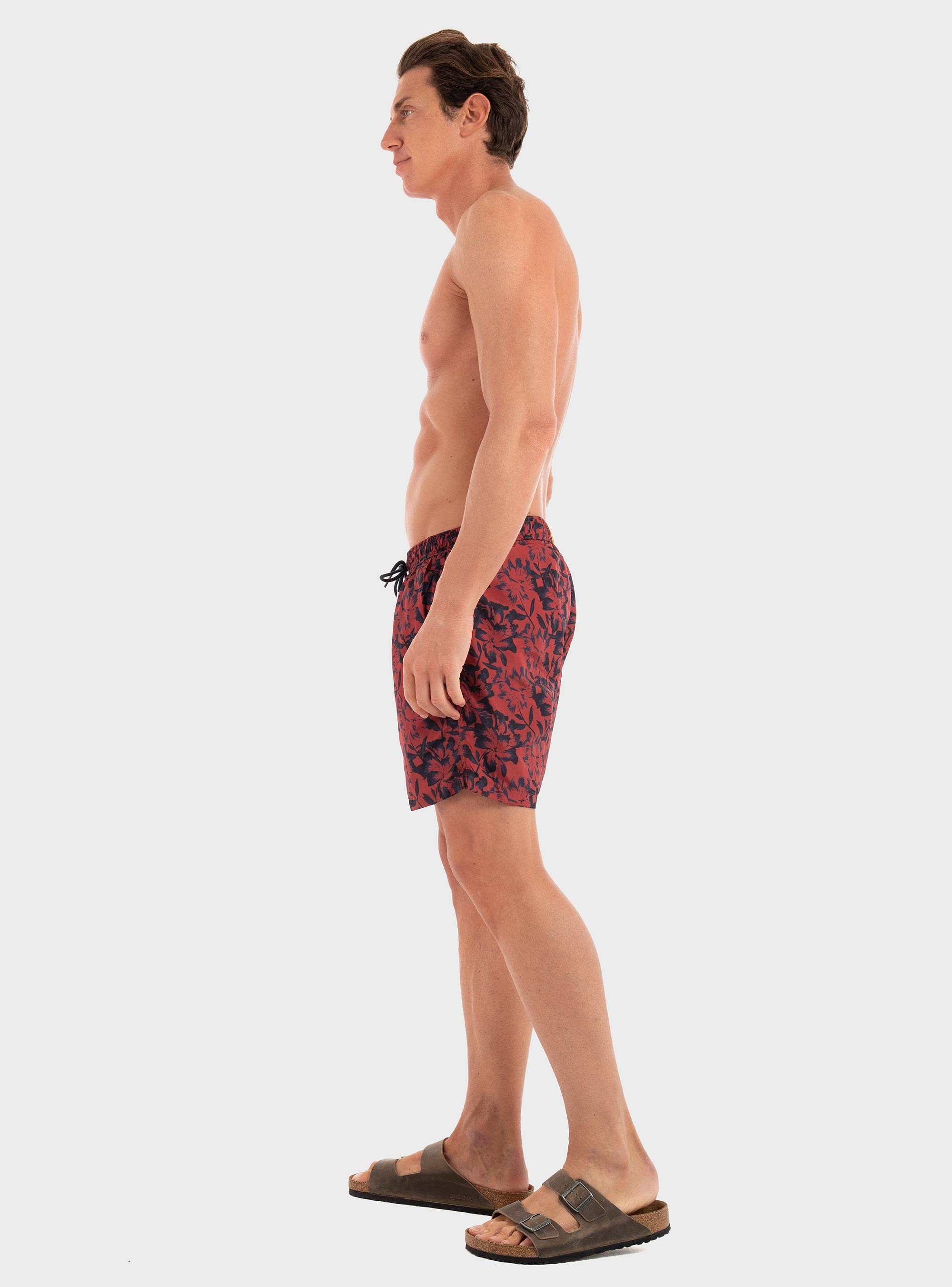 Gianni Lupo Swim Shorts - Bordeaux