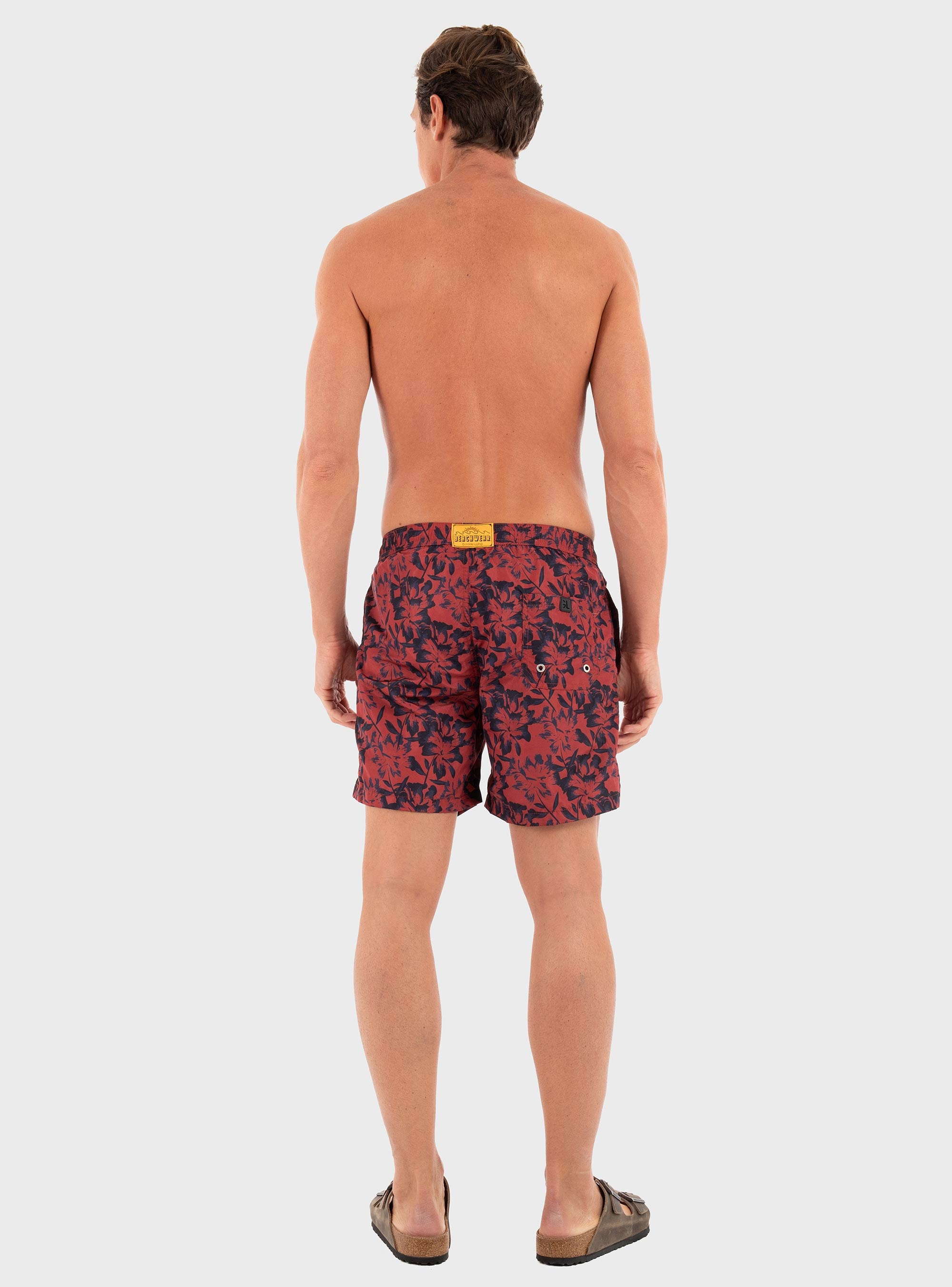 Gianni Lupo Swim Shorts - Bordeaux