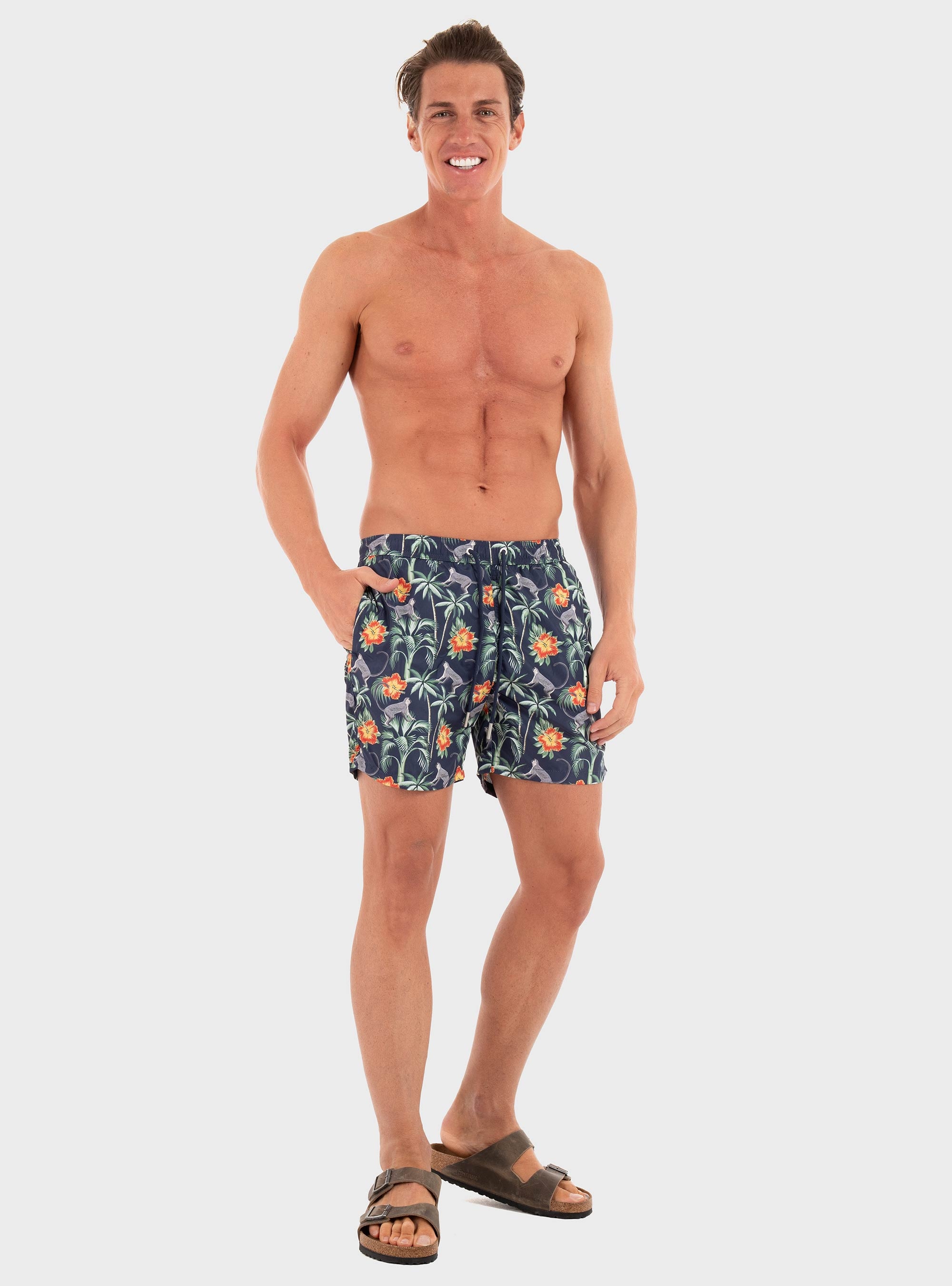 Gianni Lupo Swim Shorts - Multi Colors