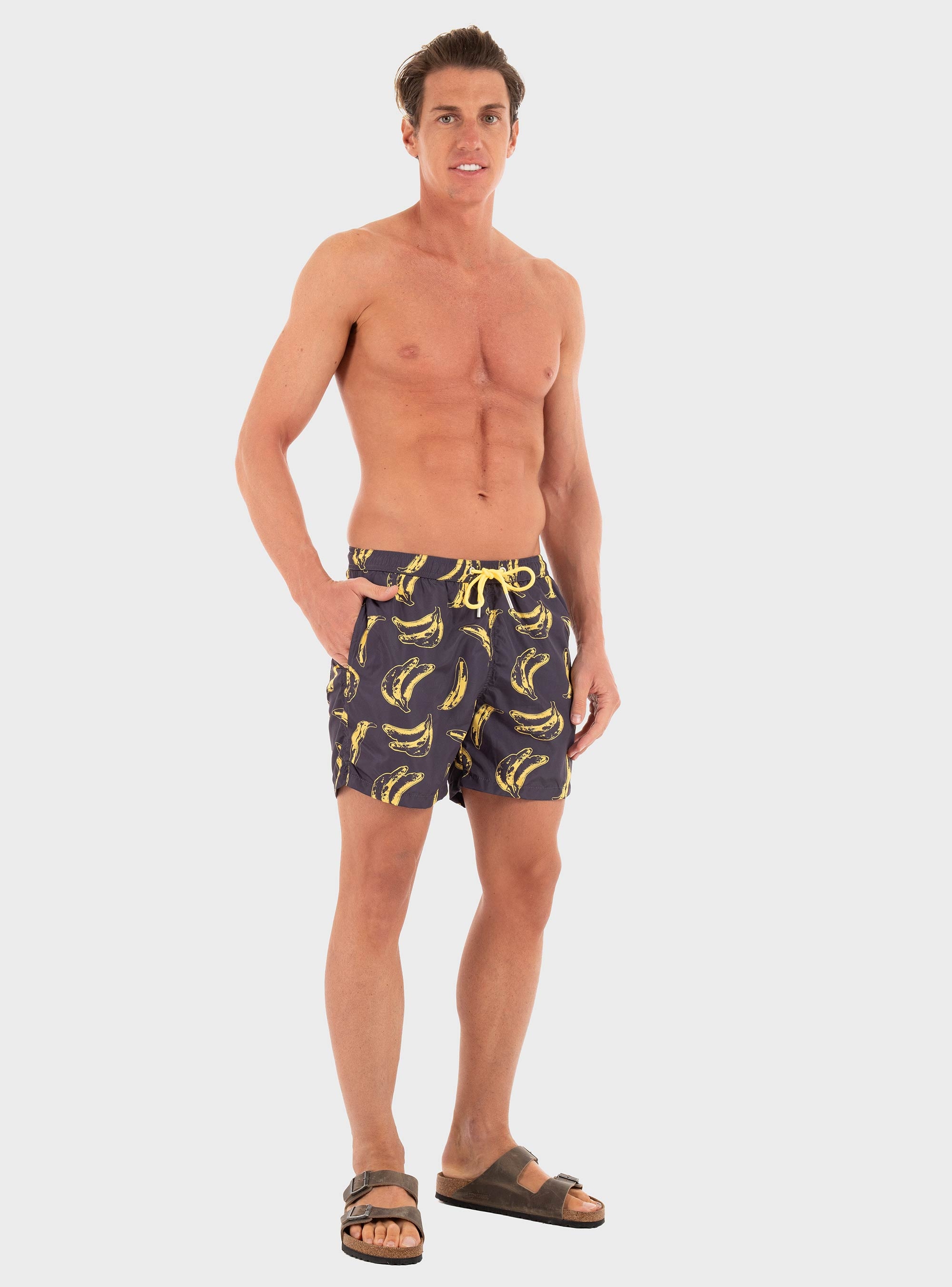 Gianni Lupo Swim Shorts - Black