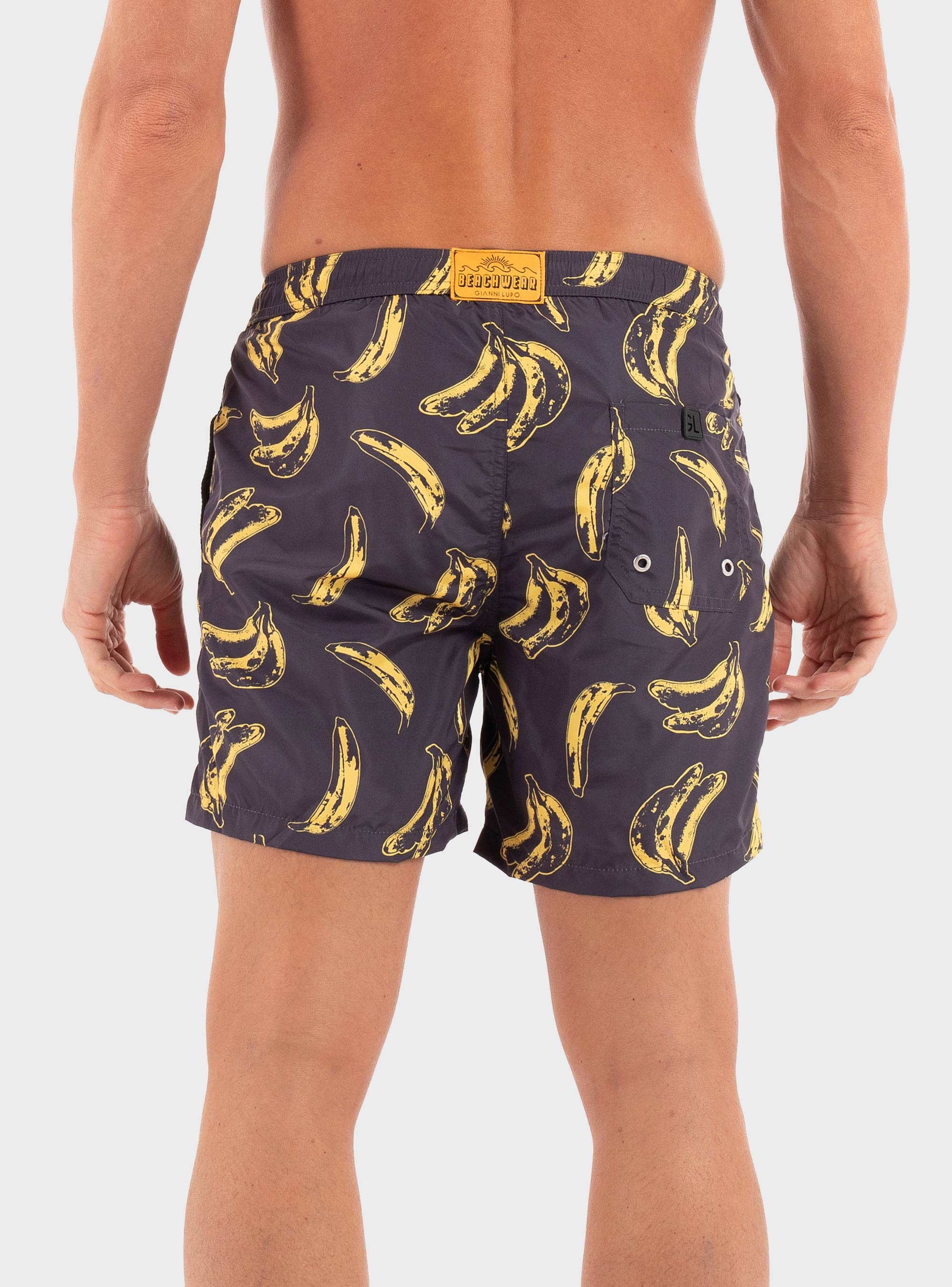 Gianni Lupo Swim Shorts - Black