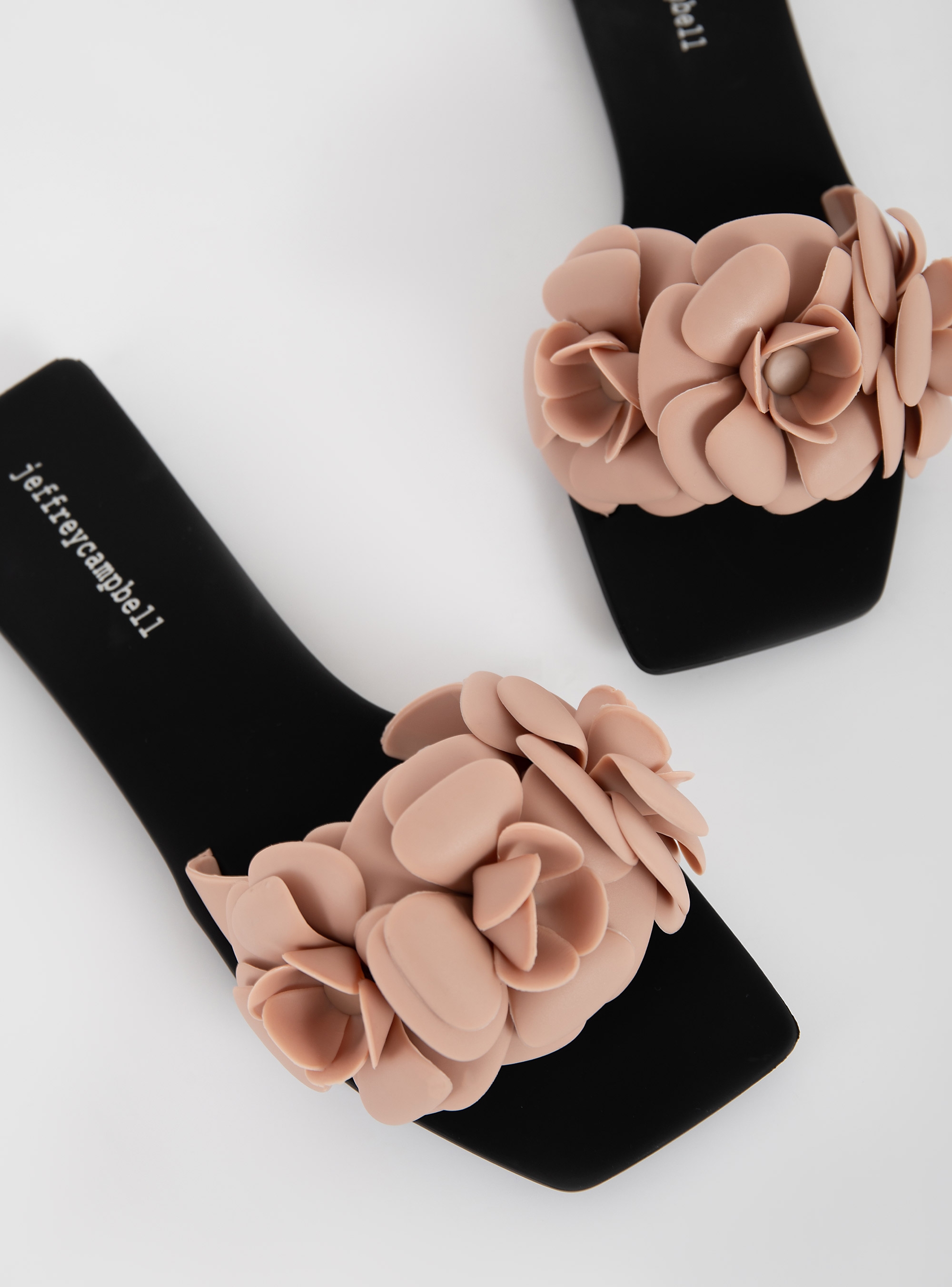 Jeffrey Campbell Jellies Floralee Sandals - Pink