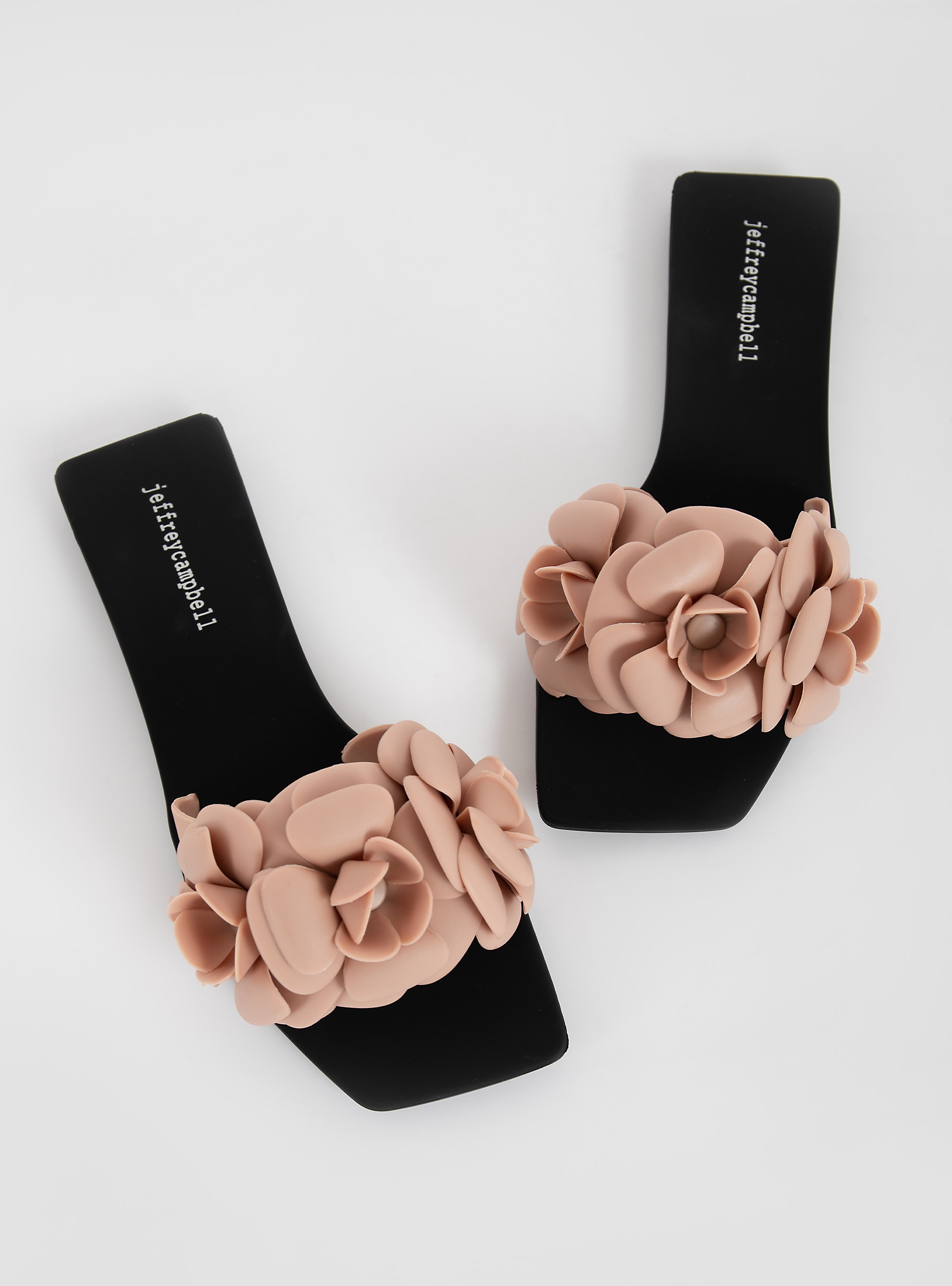 Jeffrey Campbell Jellies Floralee Sandals - Pink