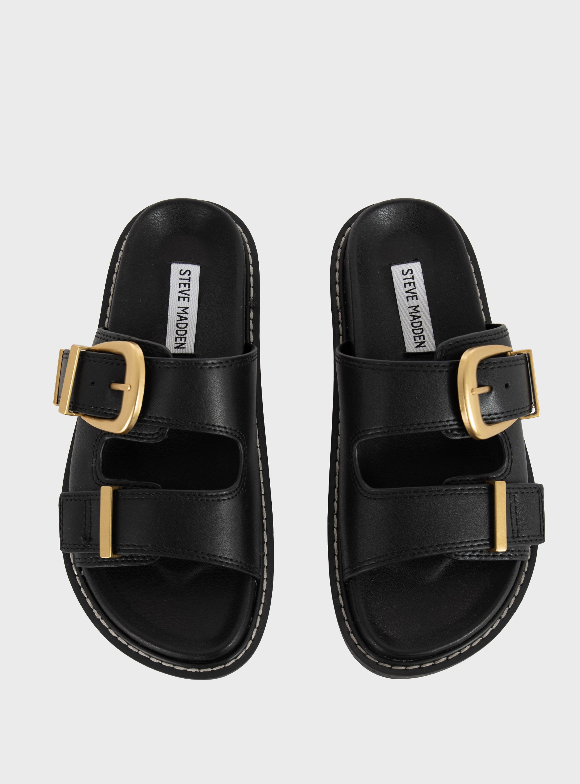 Steve Madden Arch-E Sandals - Black