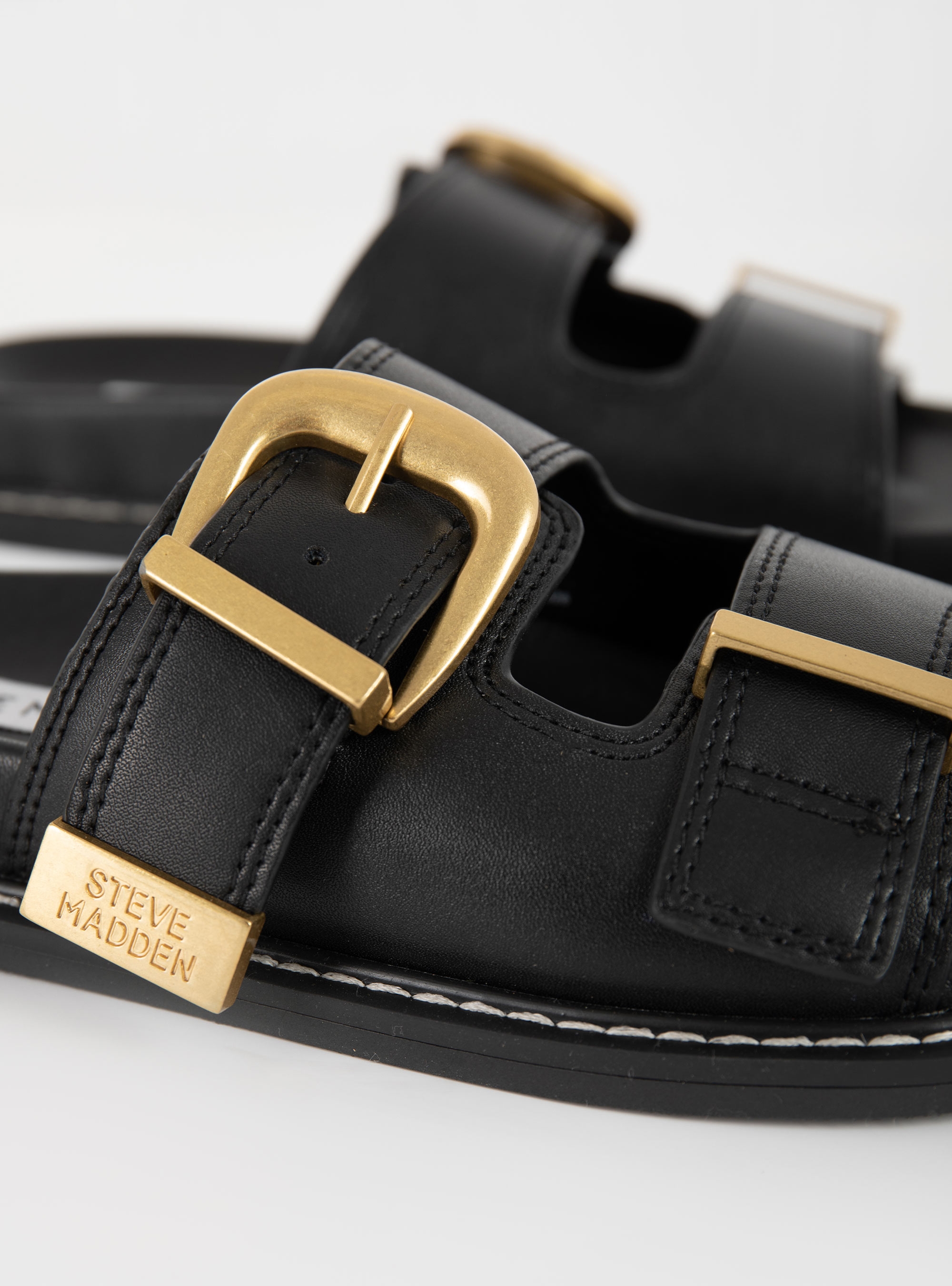 Steve Madden Arch-E Sandals - Black