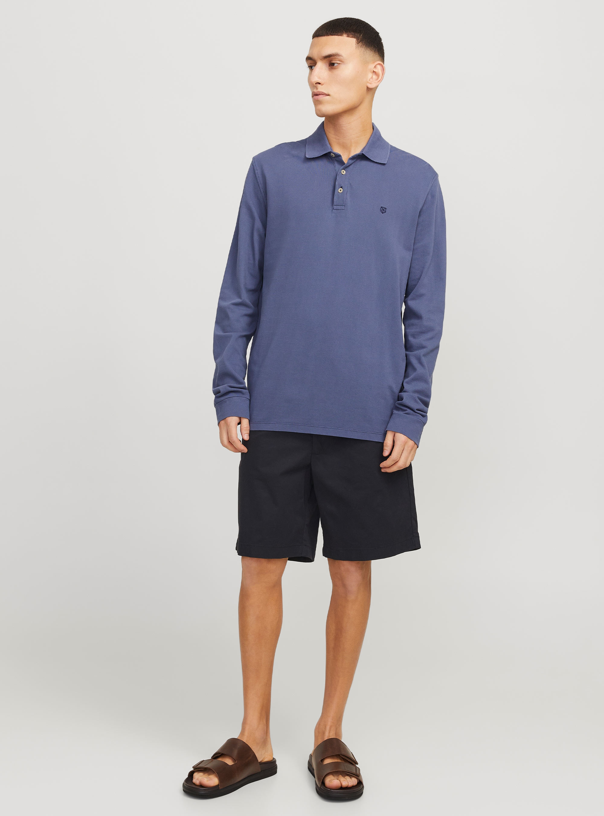 Jack & Jones Jaiden Campaign Hybrid Jogger Shorts - Black