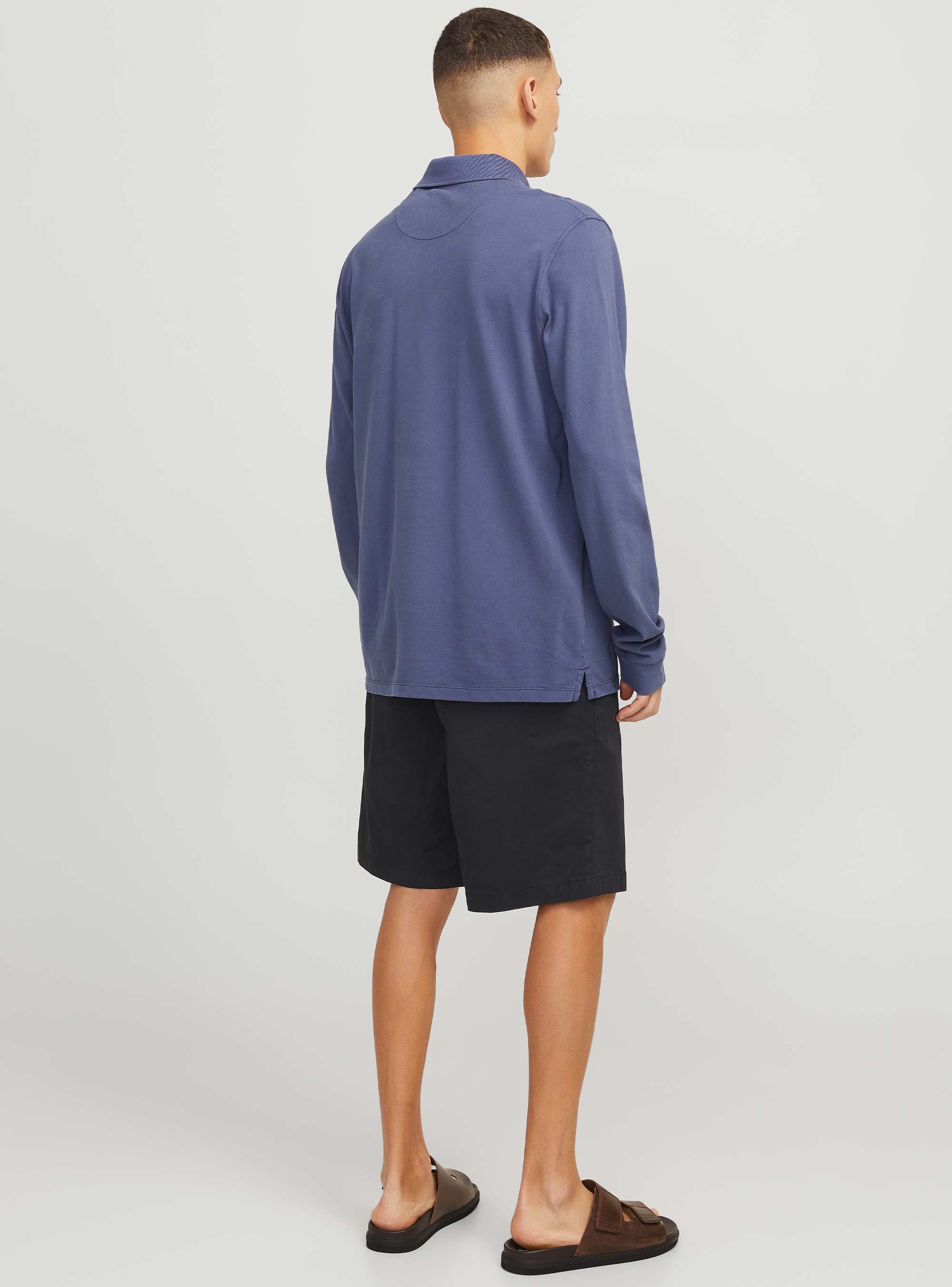 Jack & Jones Jaiden Campaign Hybrid Jogger Shorts - Black