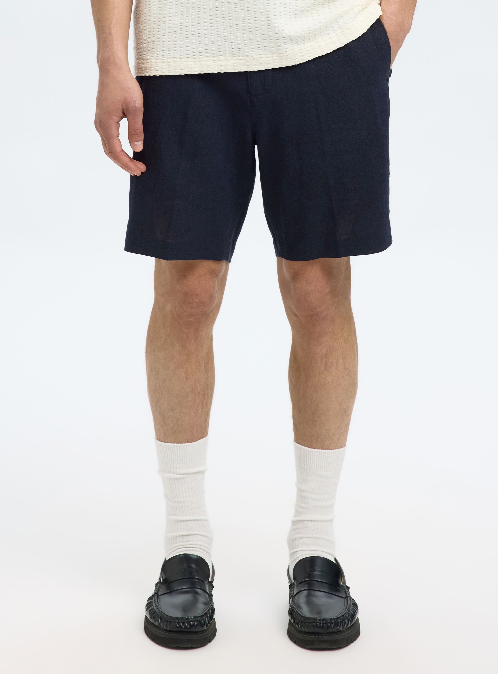 Selected Regular-Leroy Sun Shorts - Blue
