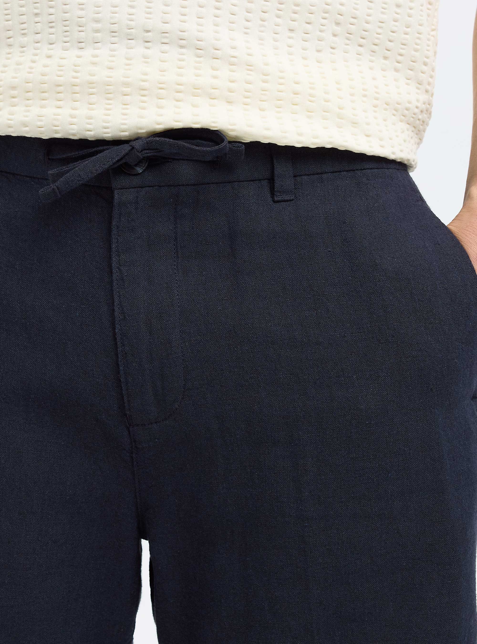 Selected Regular-Leroy Sun Shorts - Blue