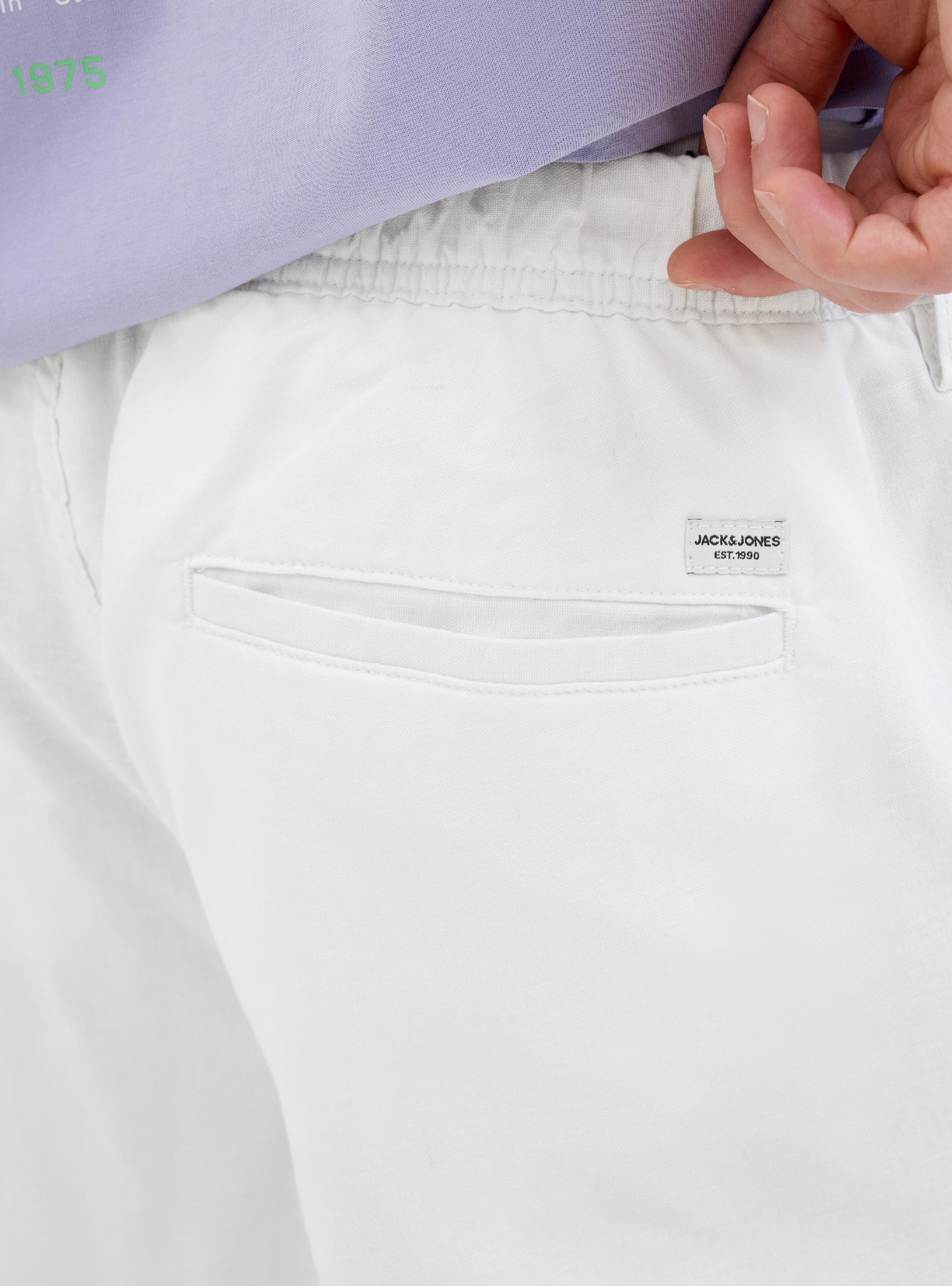 Jack & Jones Jaiden Campaign Hybrid Bondi Shorts - White