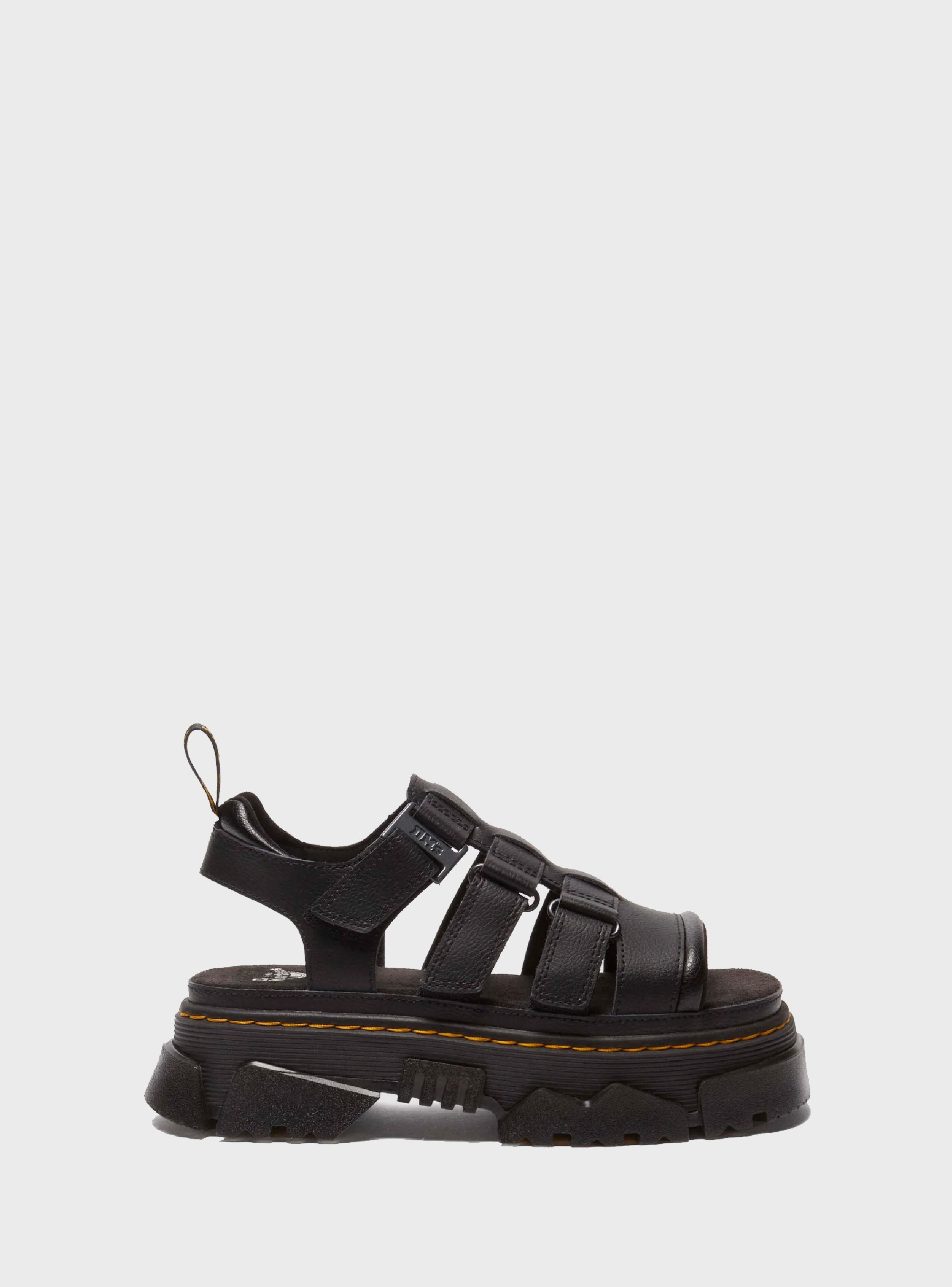 Dr Martens Mattison 3 Strap Sandals - Black