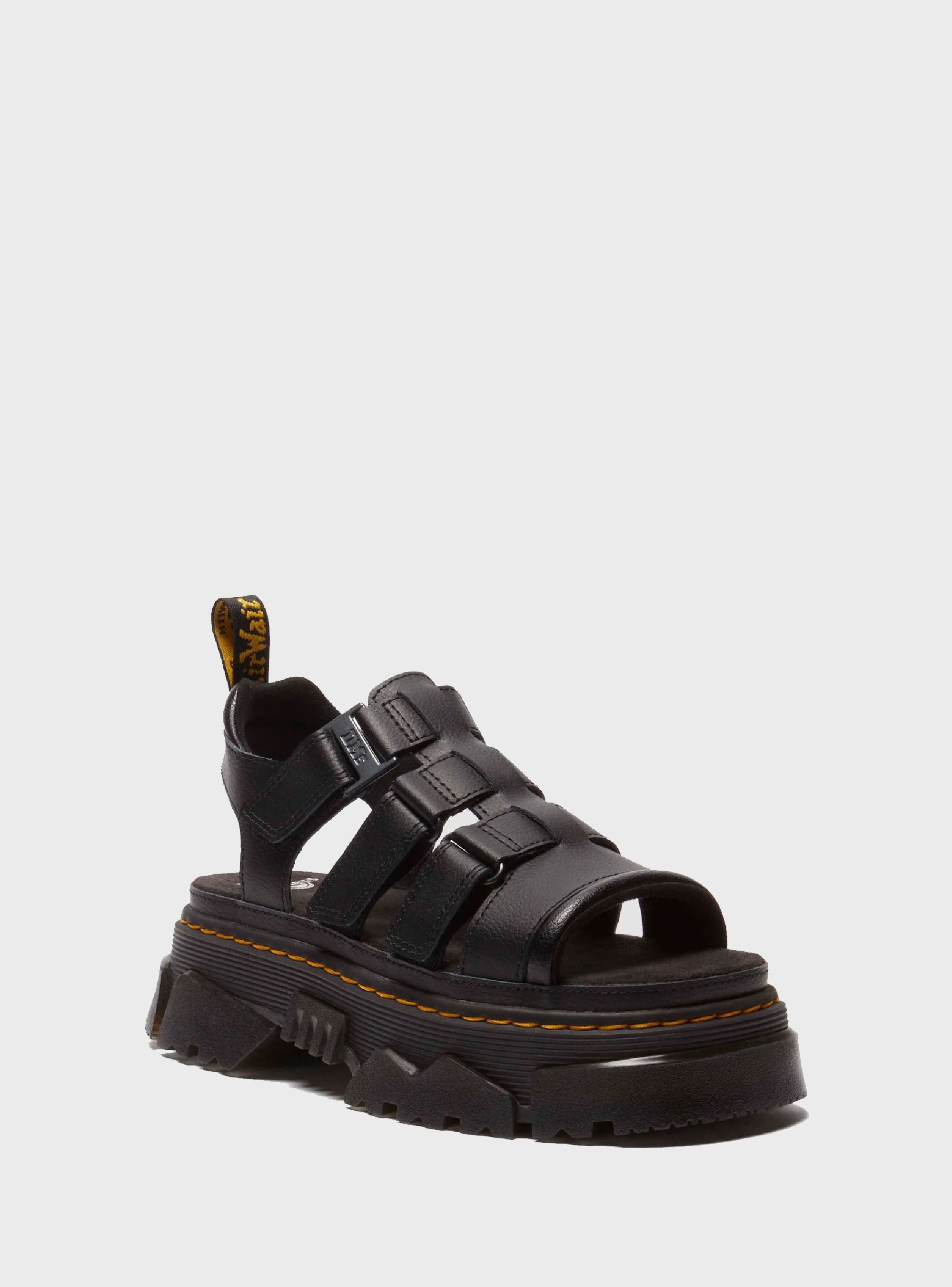 Dr Martens Mattison 3 Strap Sandals - Black