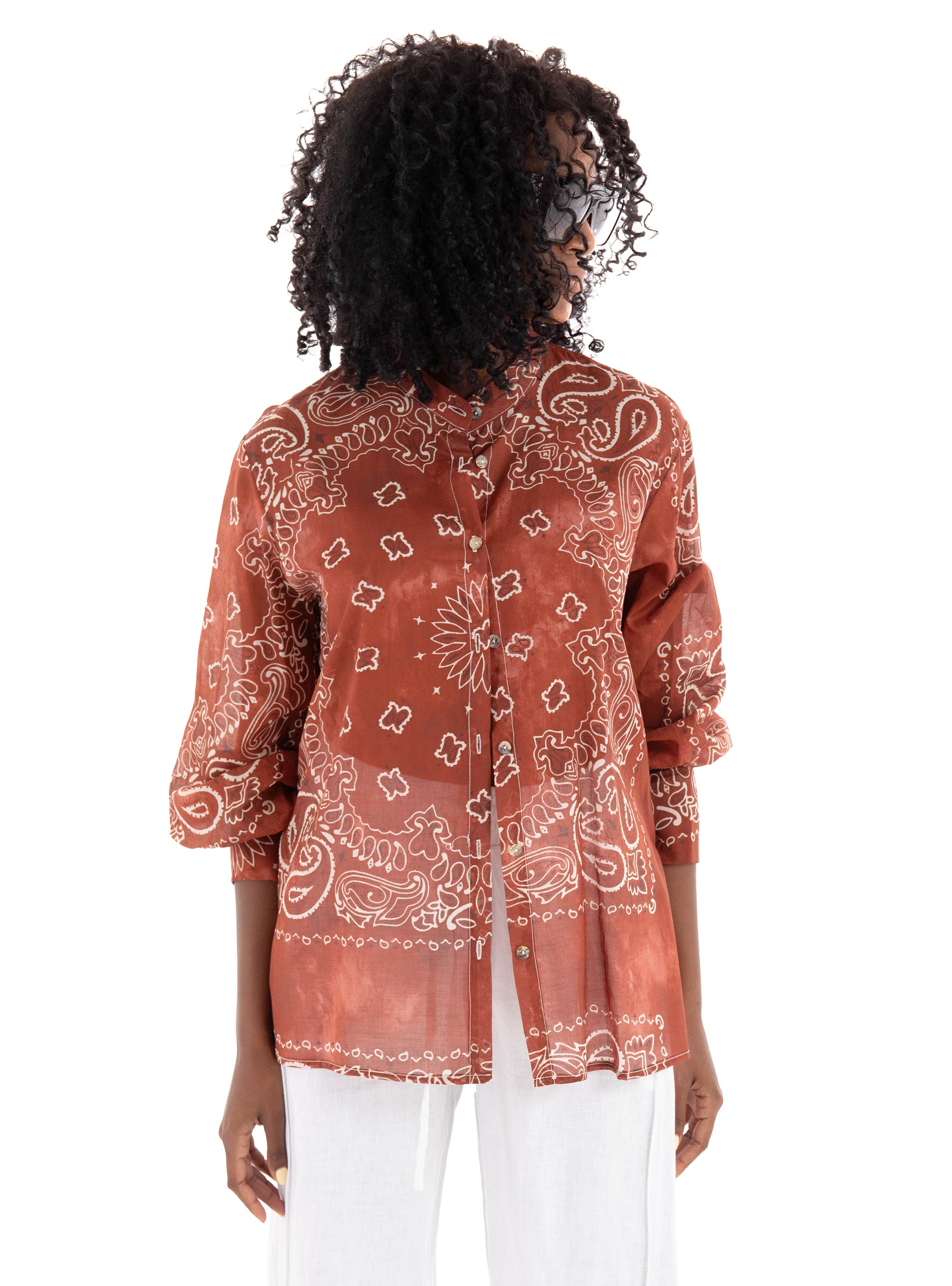 Souvenir Shirt - Rust Brown