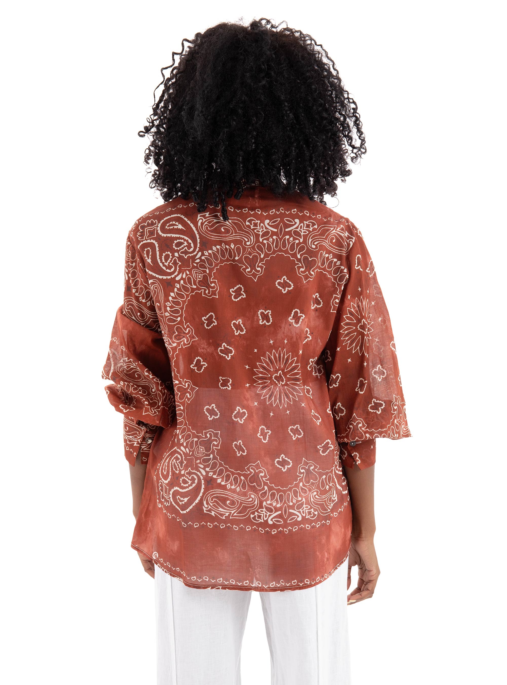 Souvenir Shirt - Rust Brown