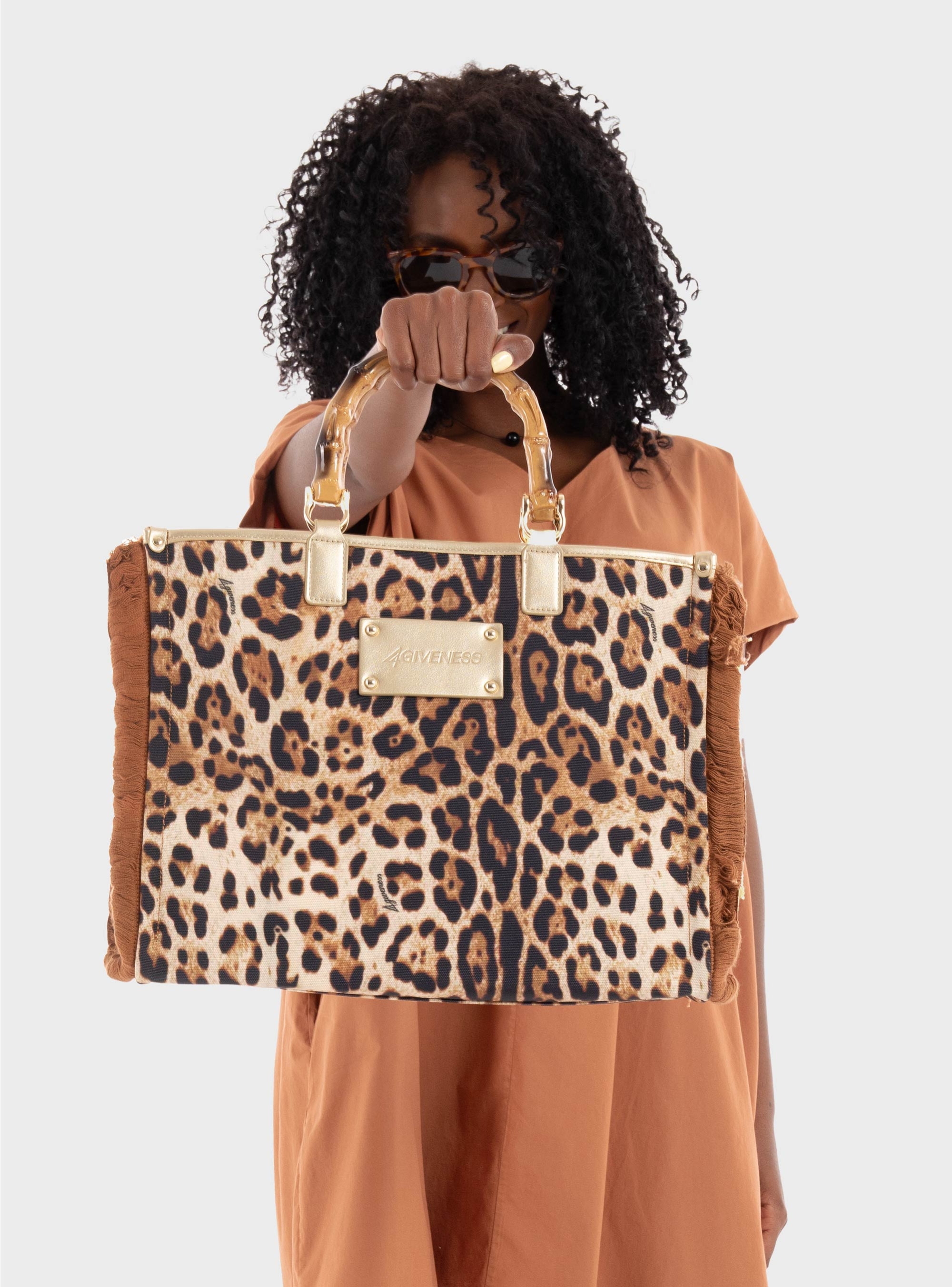 4giveness Athena Tote Bag - Animal Print