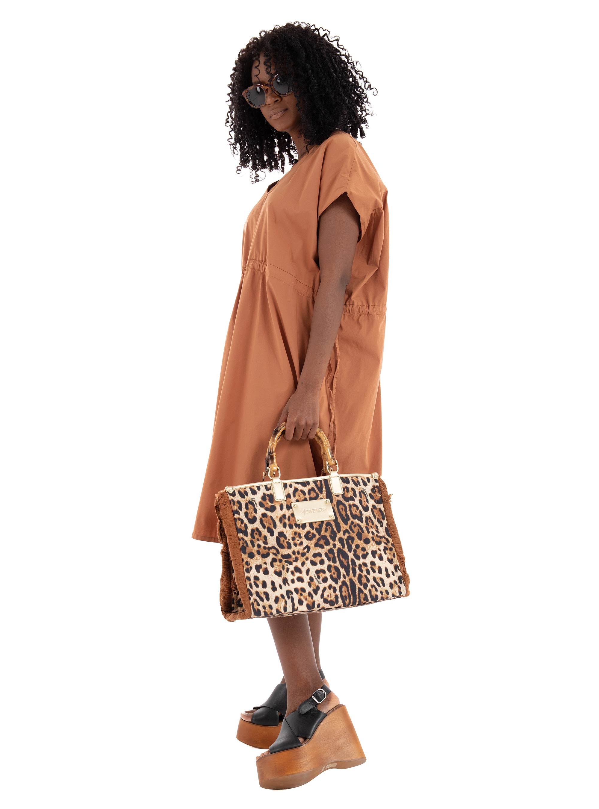 4giveness Athena Tote Bag - Animal Print