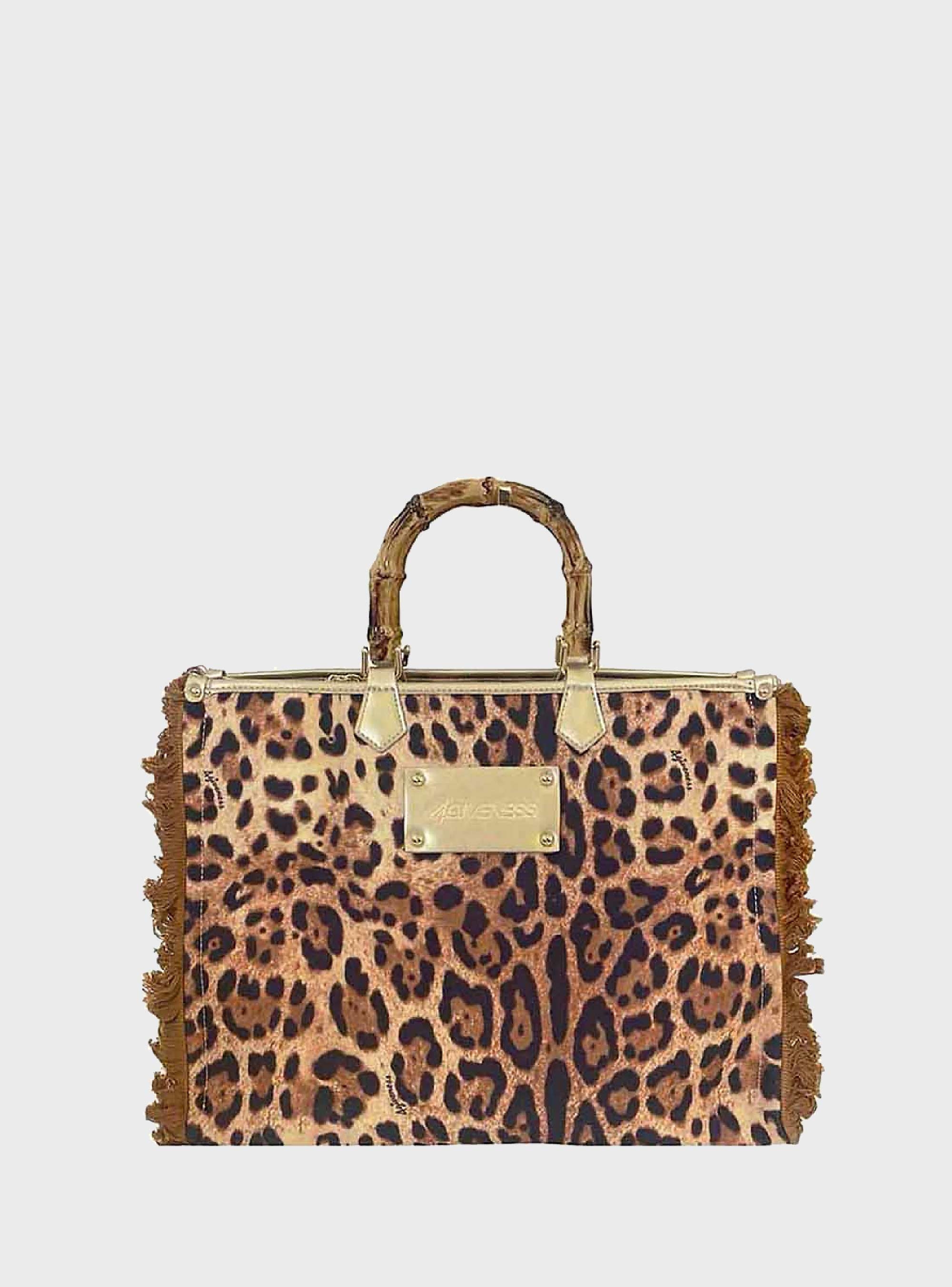 4giveness Athena Tote Bag - Animal Print