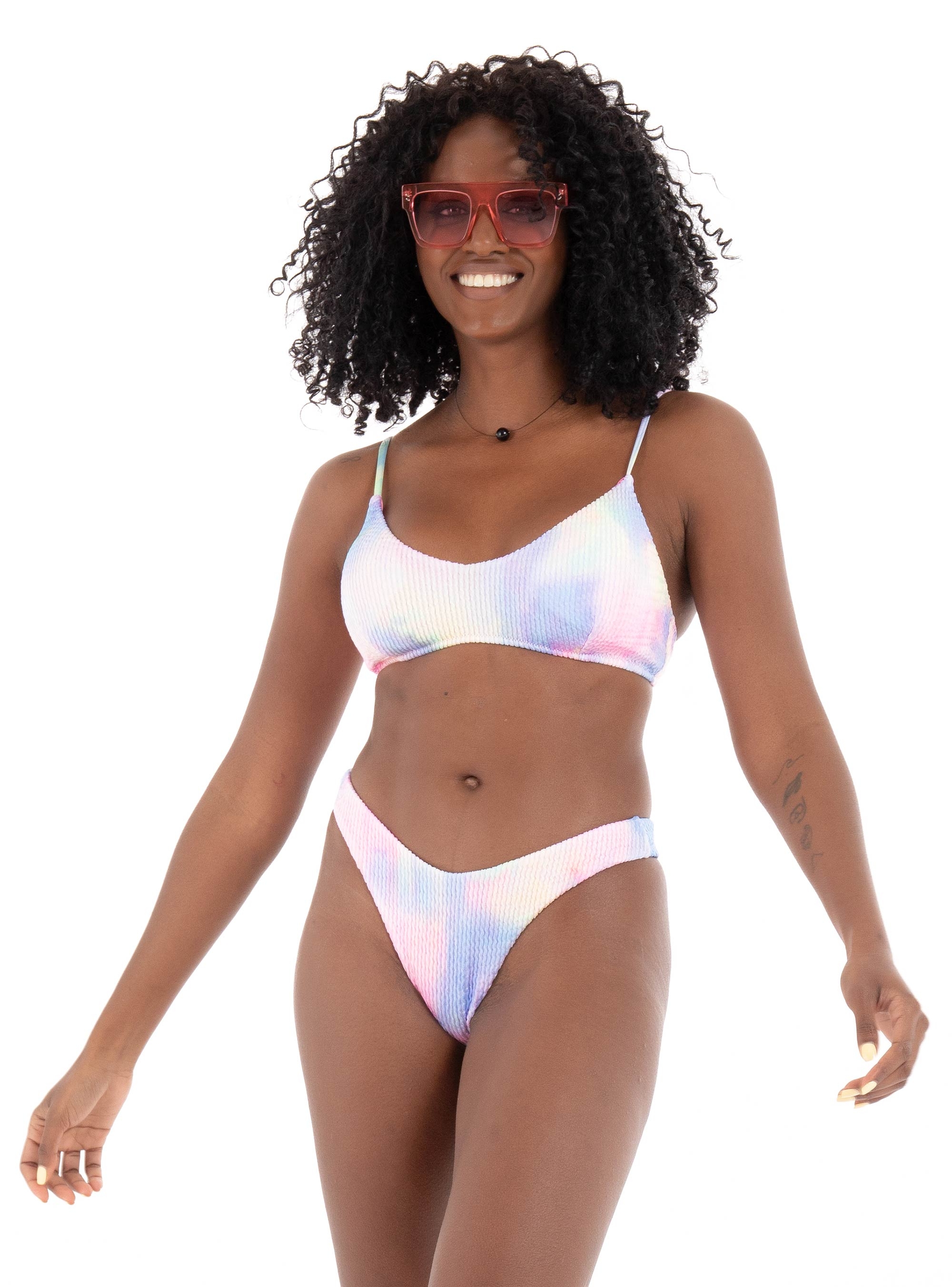 4giveness Tie Dye Bikini Set - Multi Colors