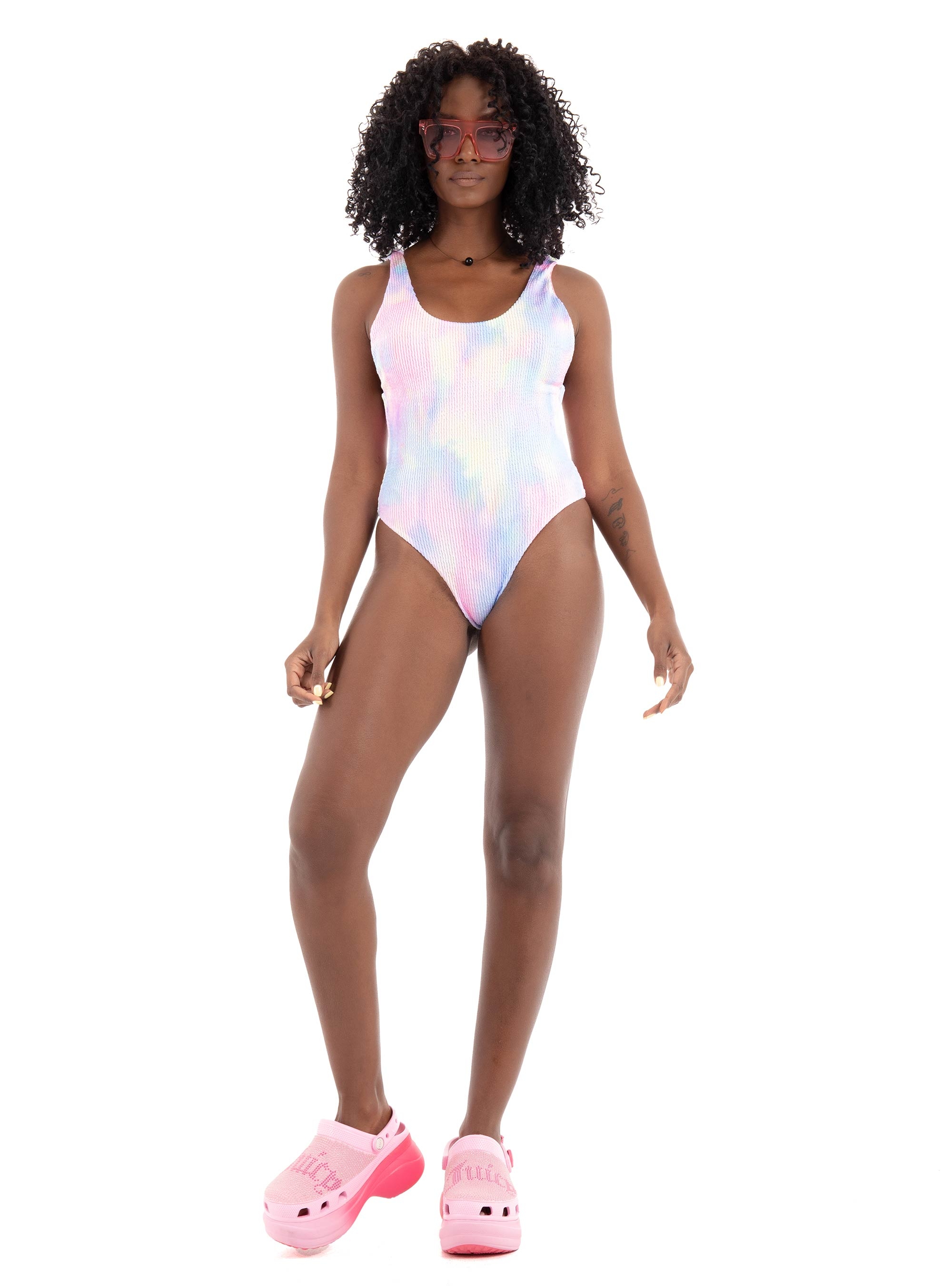4giveness Tie Dye Swimsuit - Multi Colors