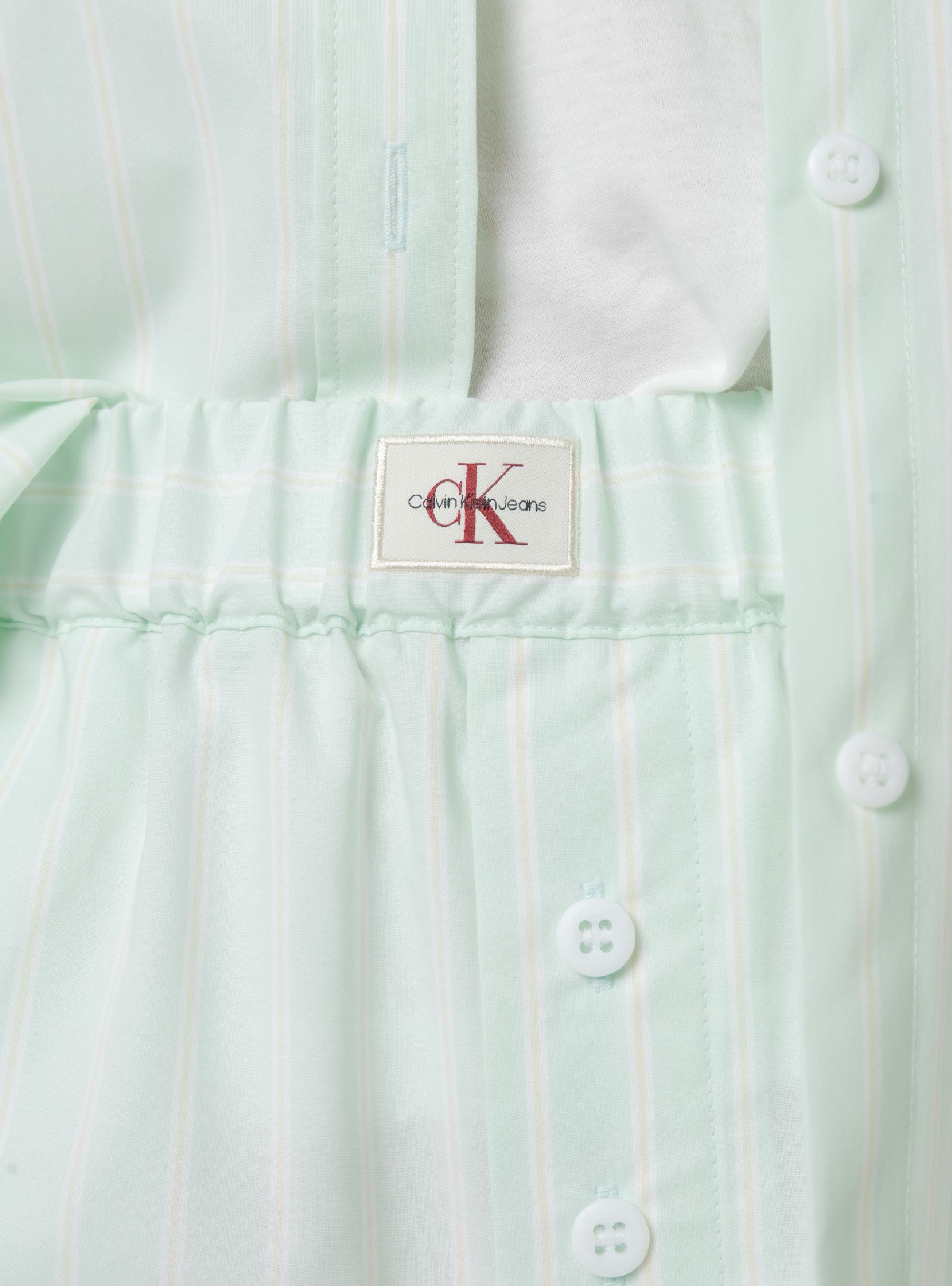 Calvin Klein Summer Poplin Boxer Shorts - Light Aquamarine