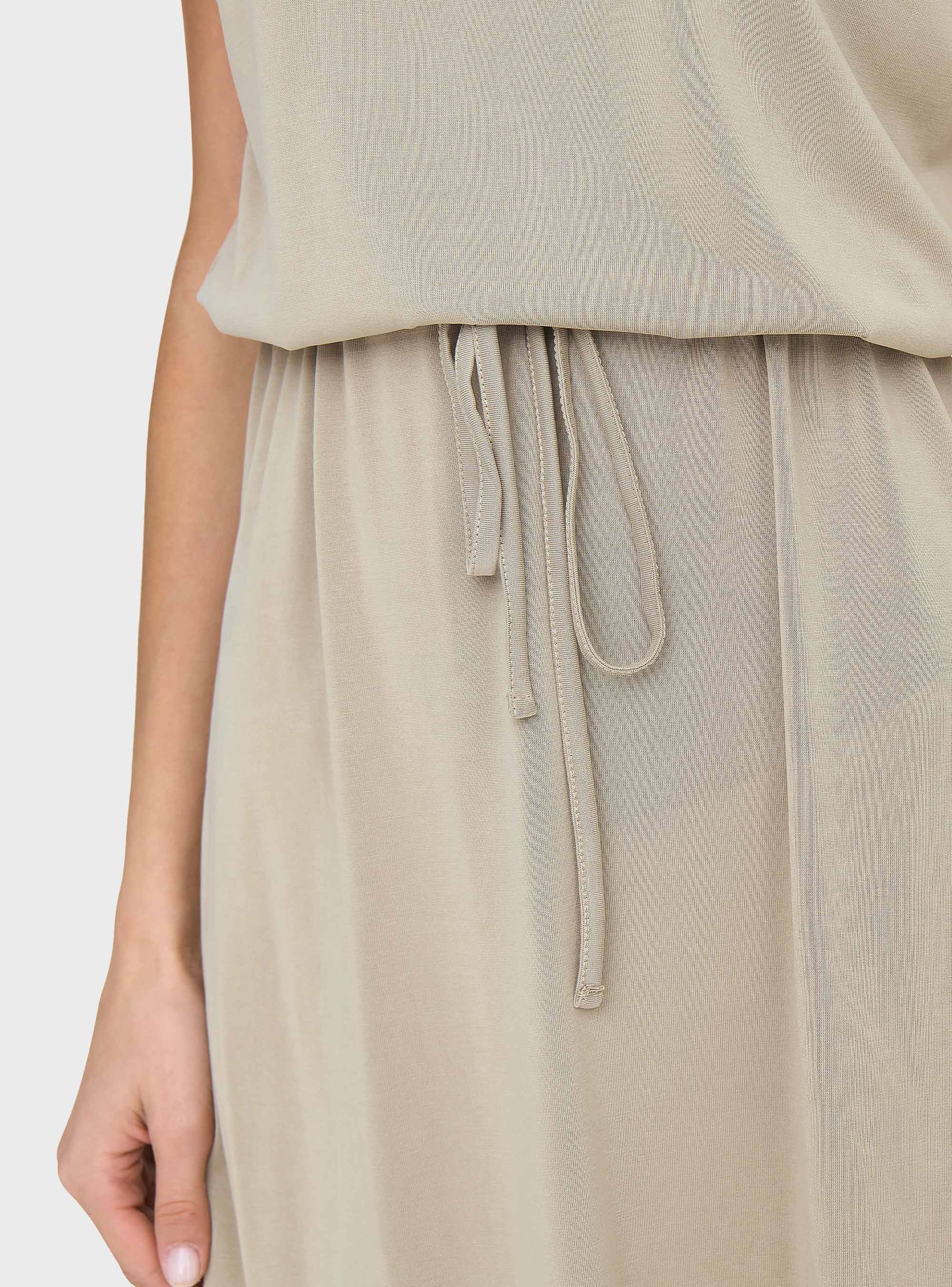 Only Hannah Short Dress - Light Beige