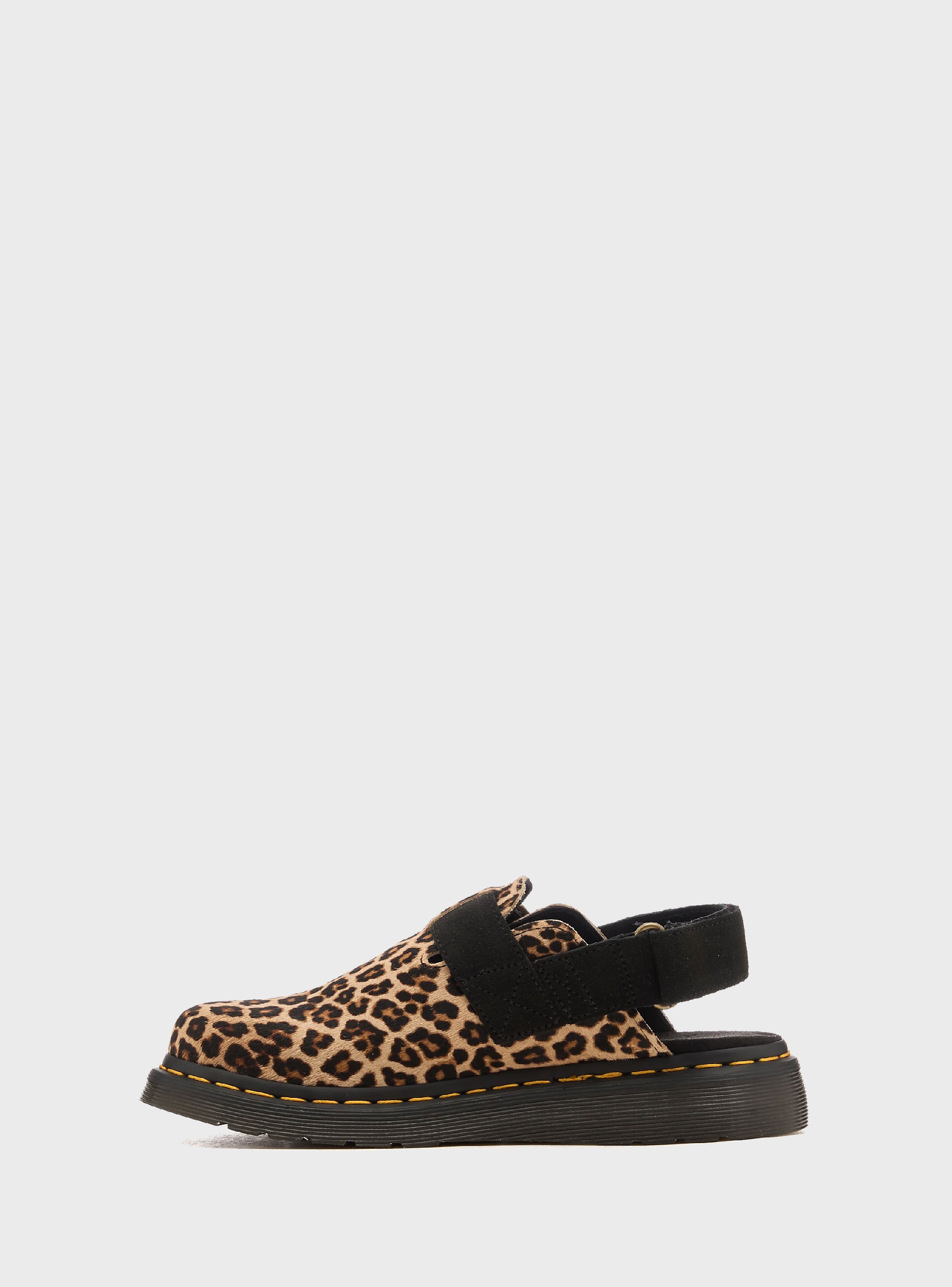 Dr Martens Jorge II Mini Leopard Slingback Mules - Animal Print