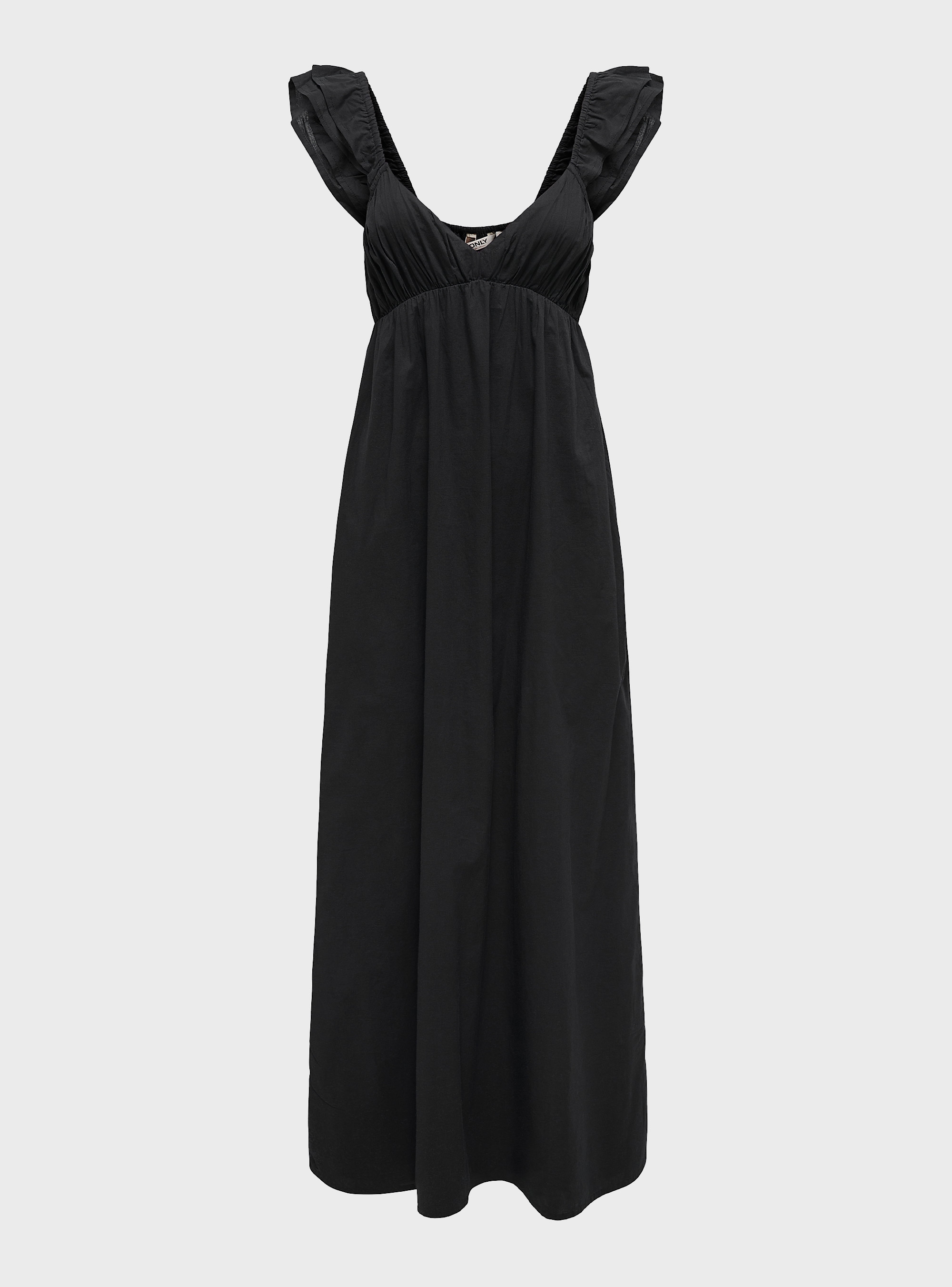 Only Allie Capsleeve Maxi Dress - Black