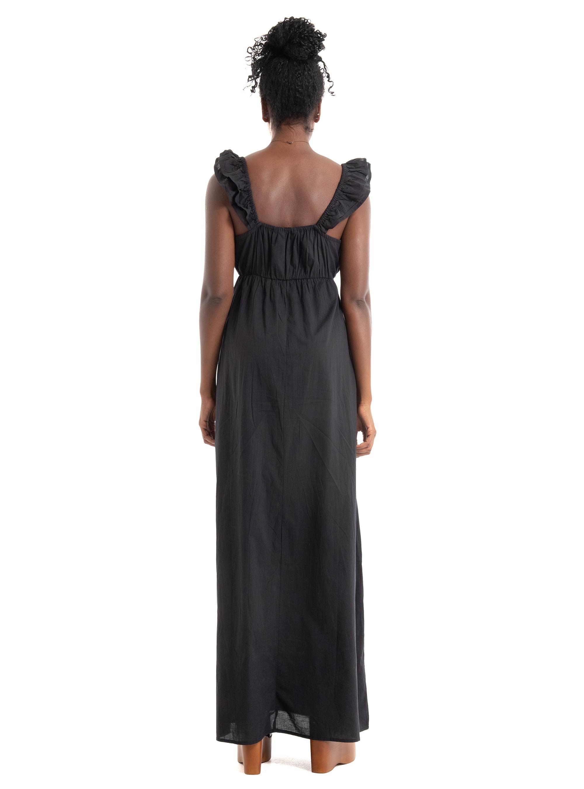 Only Allie Capsleeve Maxi Dress - Black
