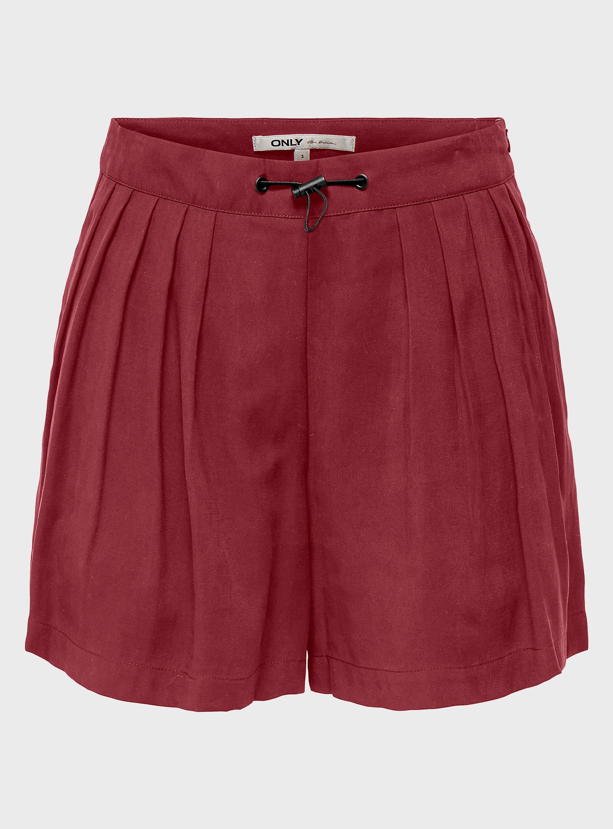 Only Nica Modal Shorts - Bordeaux