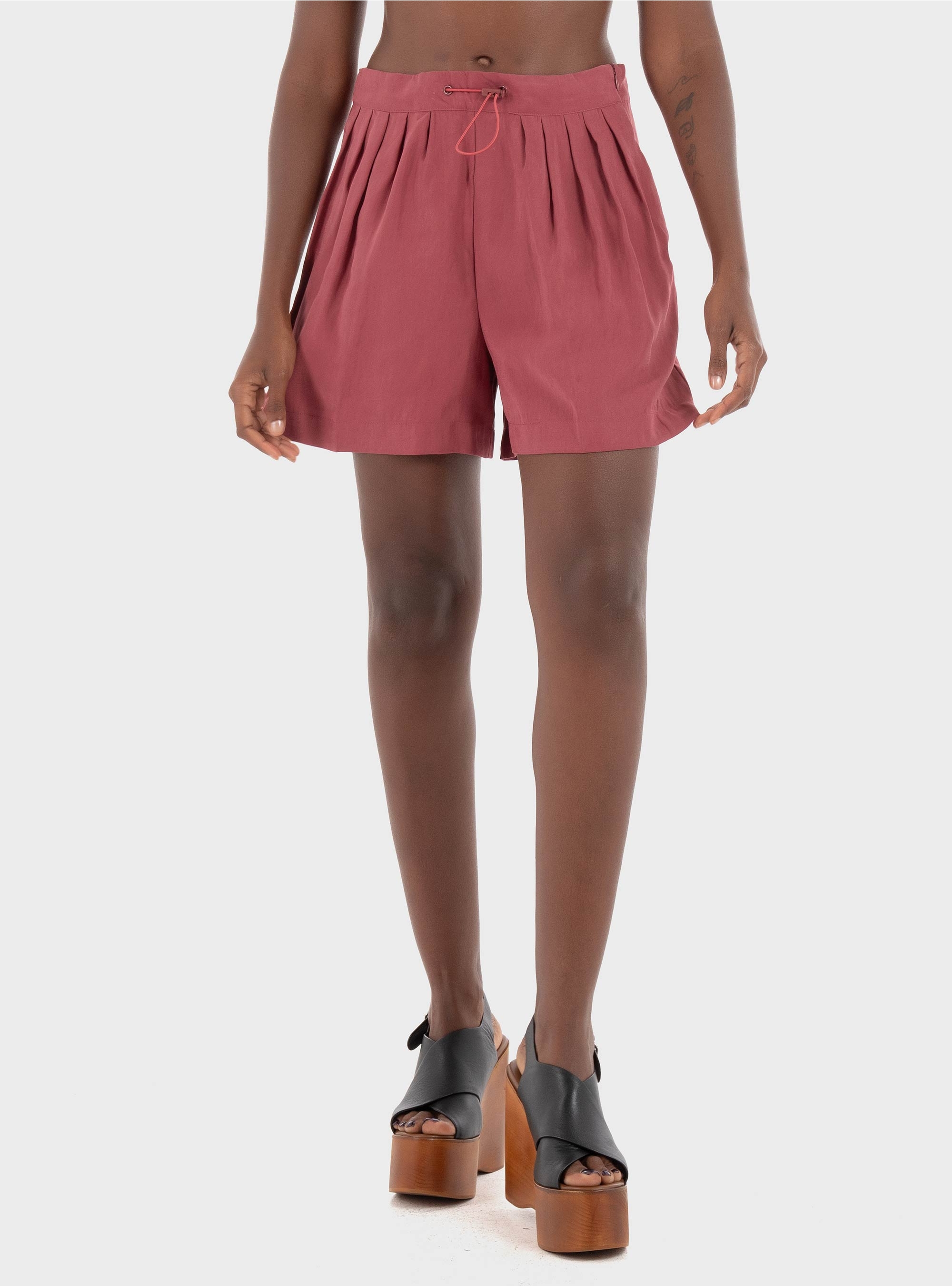 Only Nica Modal Shorts - Bordeaux