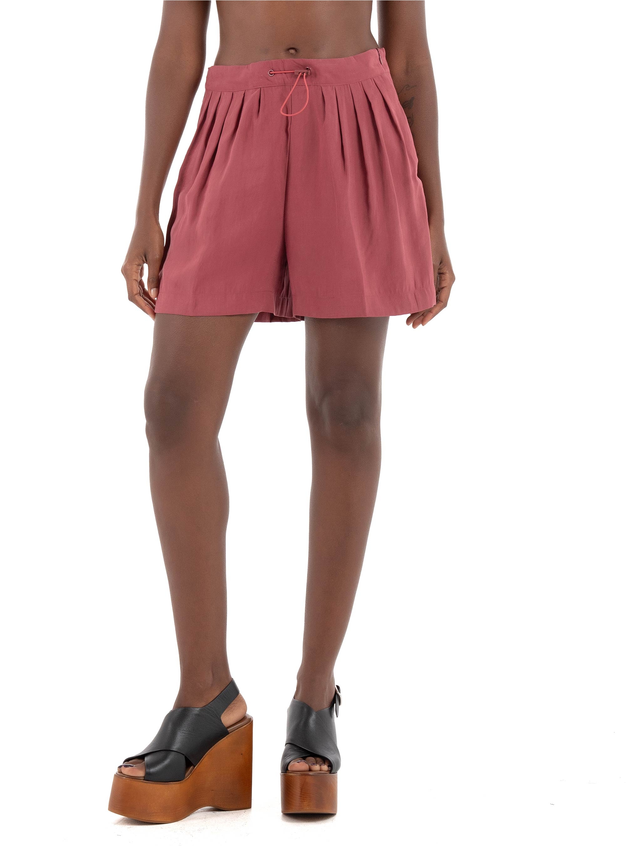 Only Nica Modal Shorts - Bordeaux