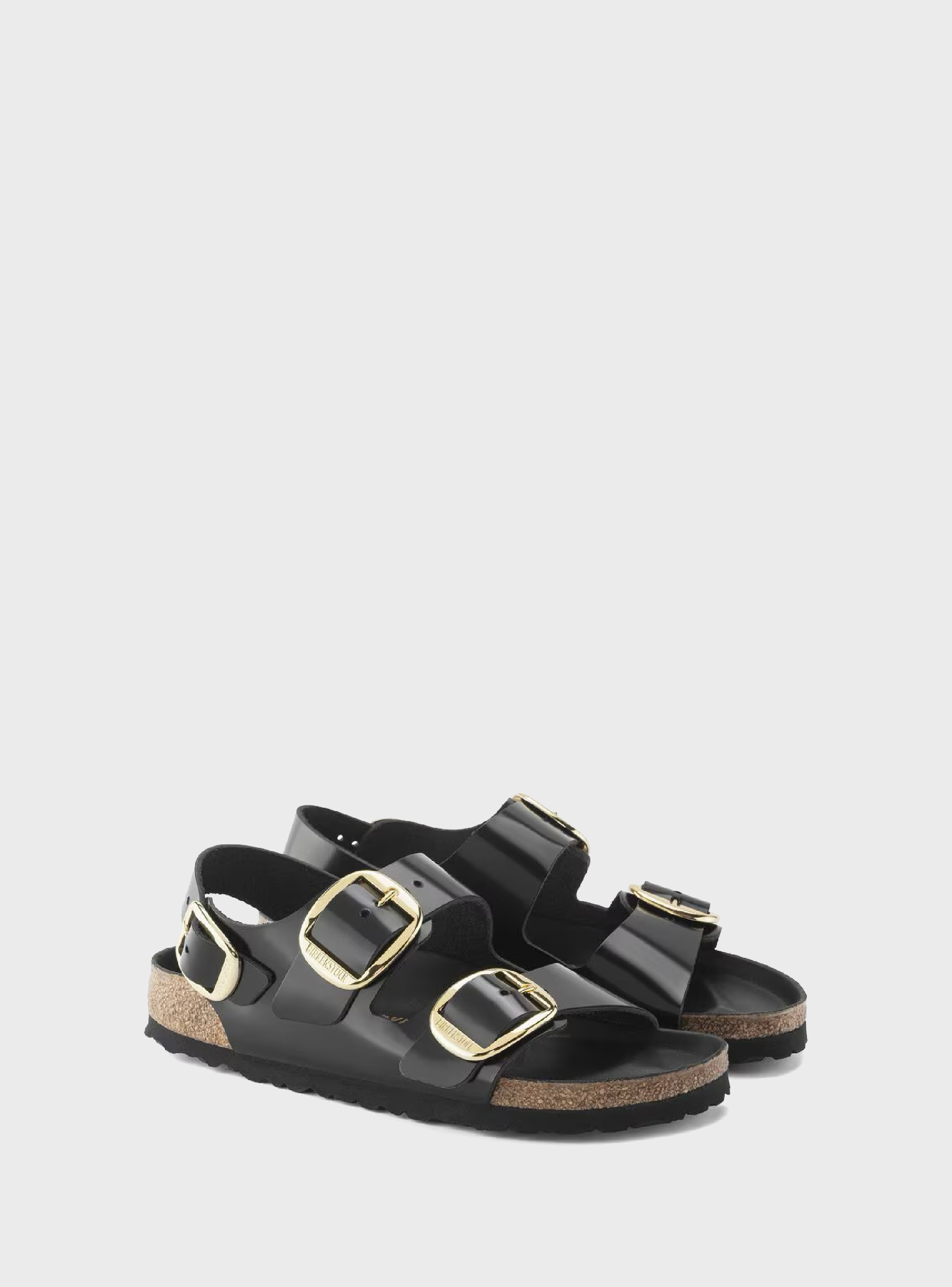 Birkenstock Milano Big Buckle Narrow Fit Sandals - Black