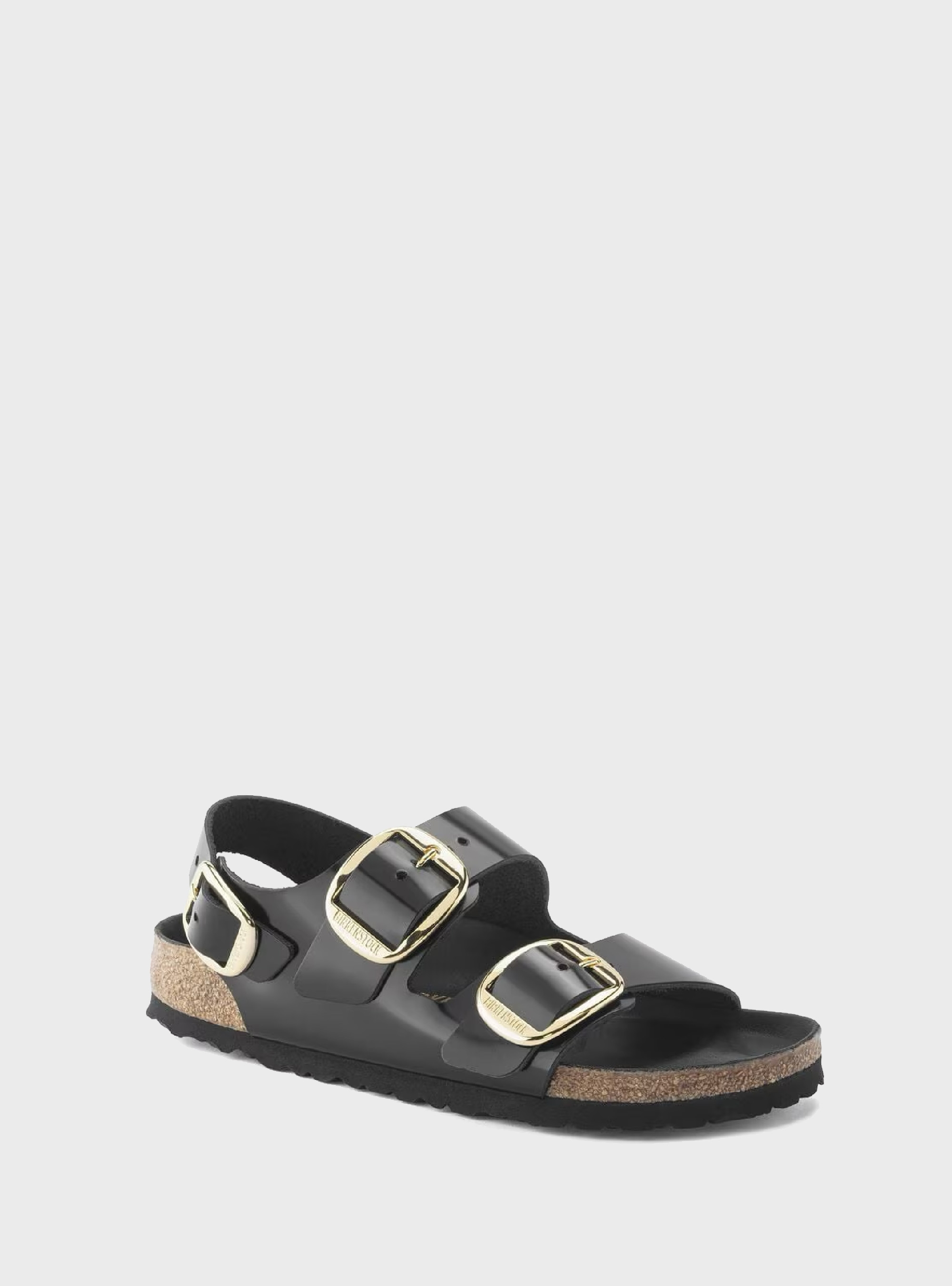 Birkenstock Milano Big Buckle Narrow Fit Sandals - Black