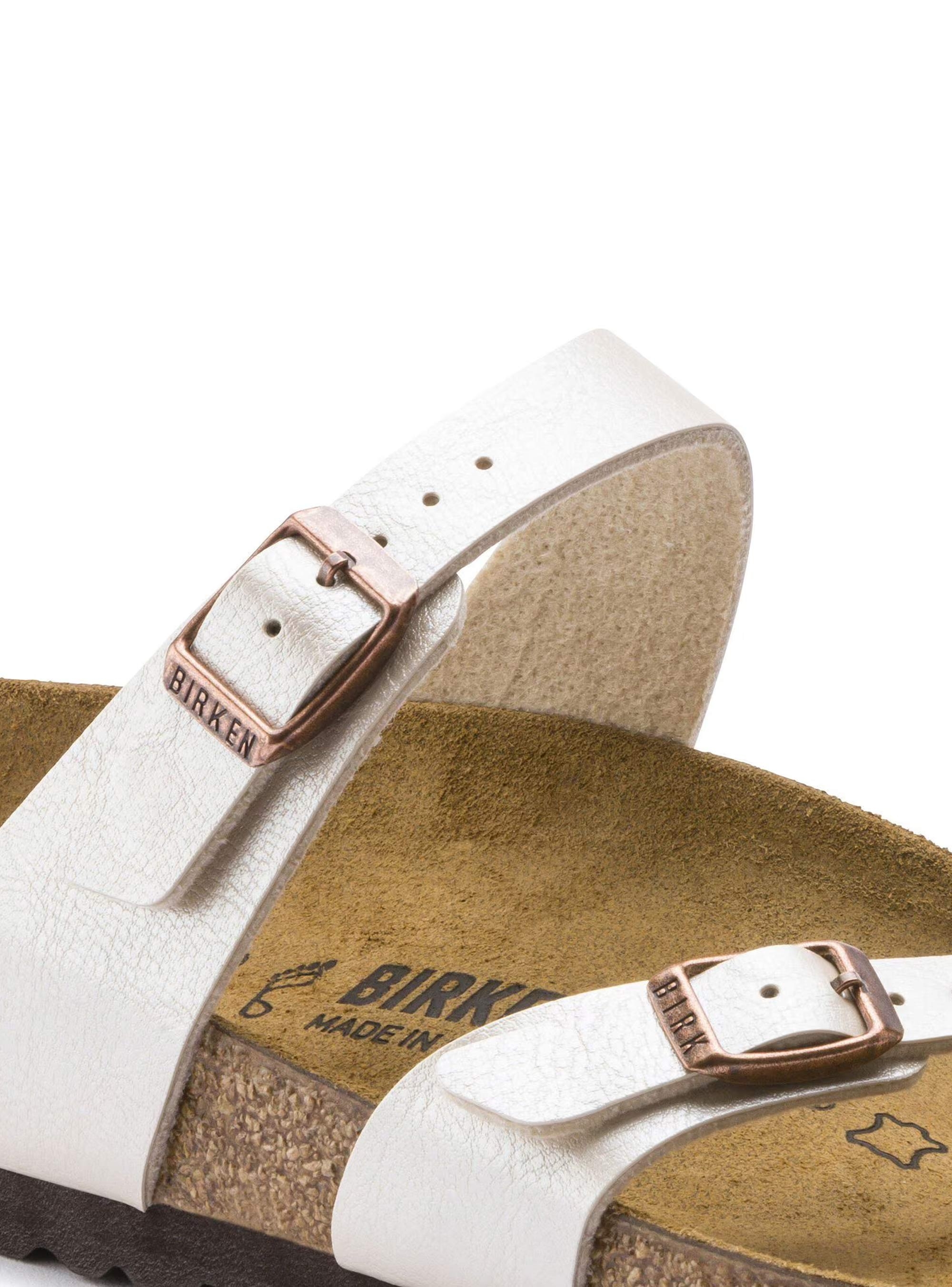 Birkenstock Mayari Birko Flor Regular Fit Sandals - Pearl